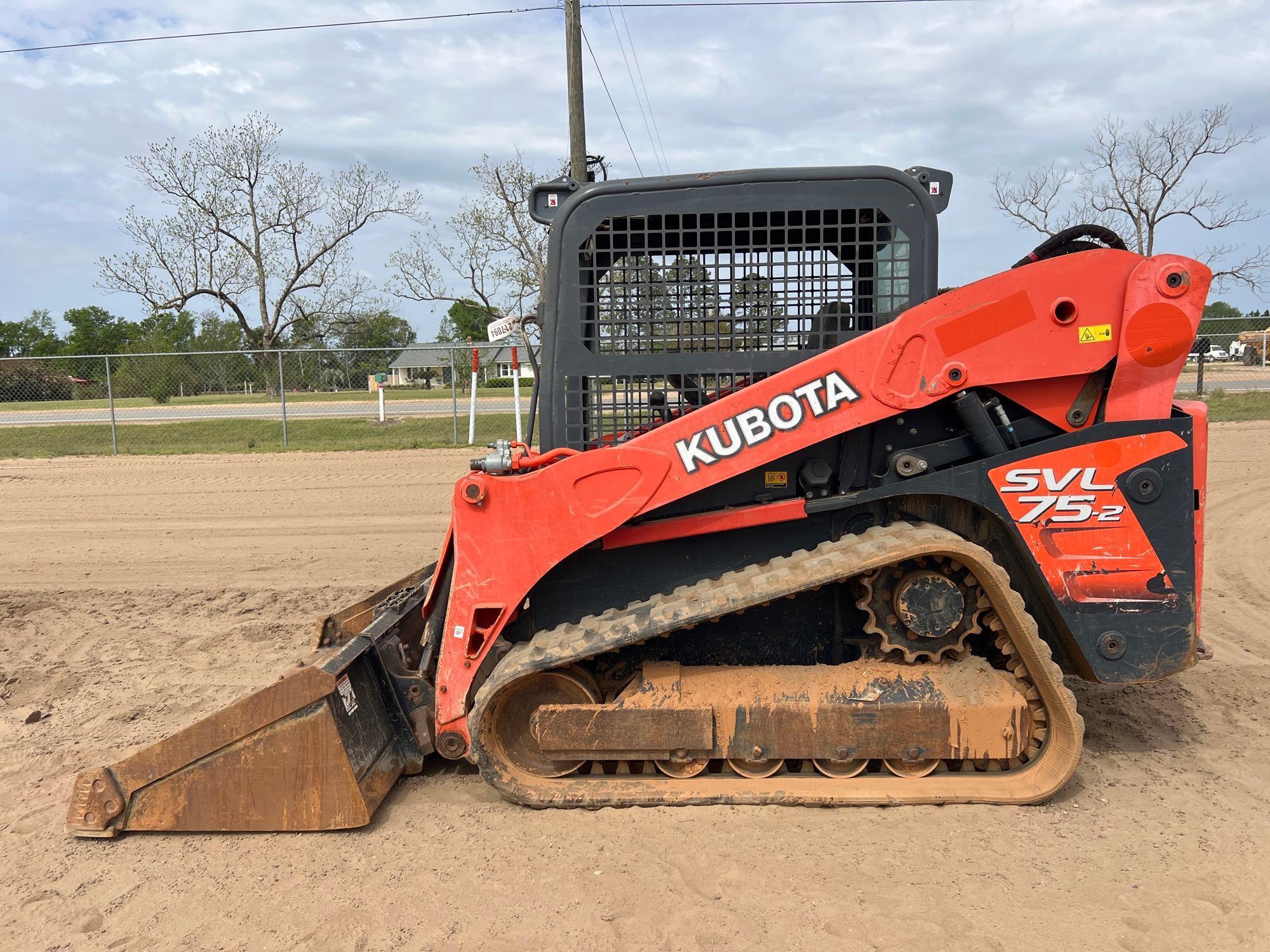 2019 KUBOTA SVL75-2 SKID STEER