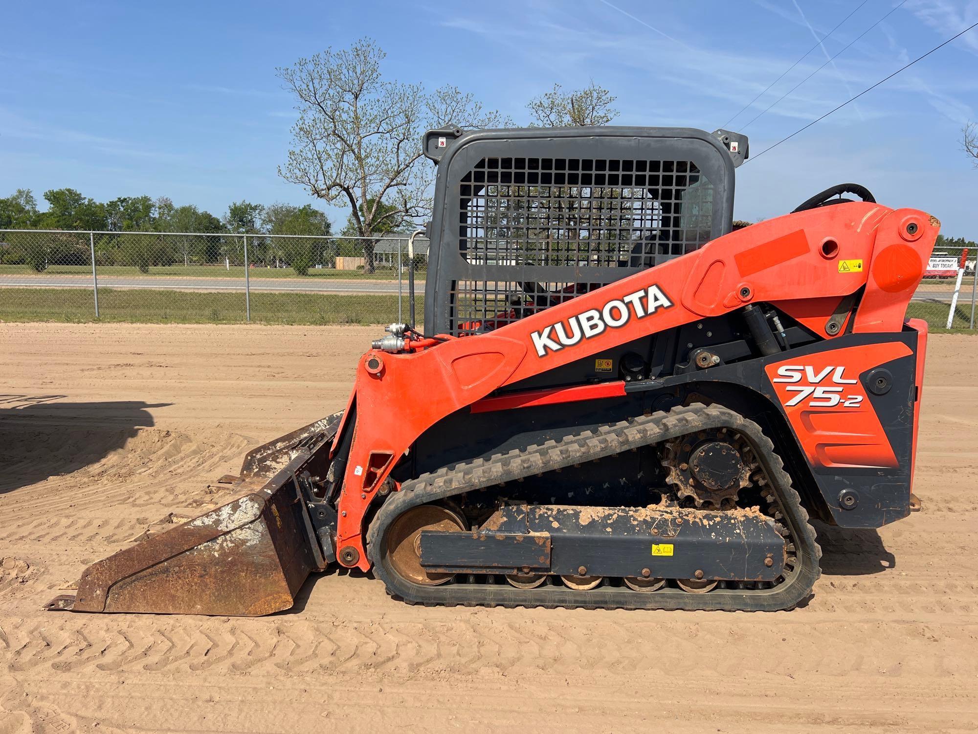 2019 KUBOTA SVL75-2 SKID STEER