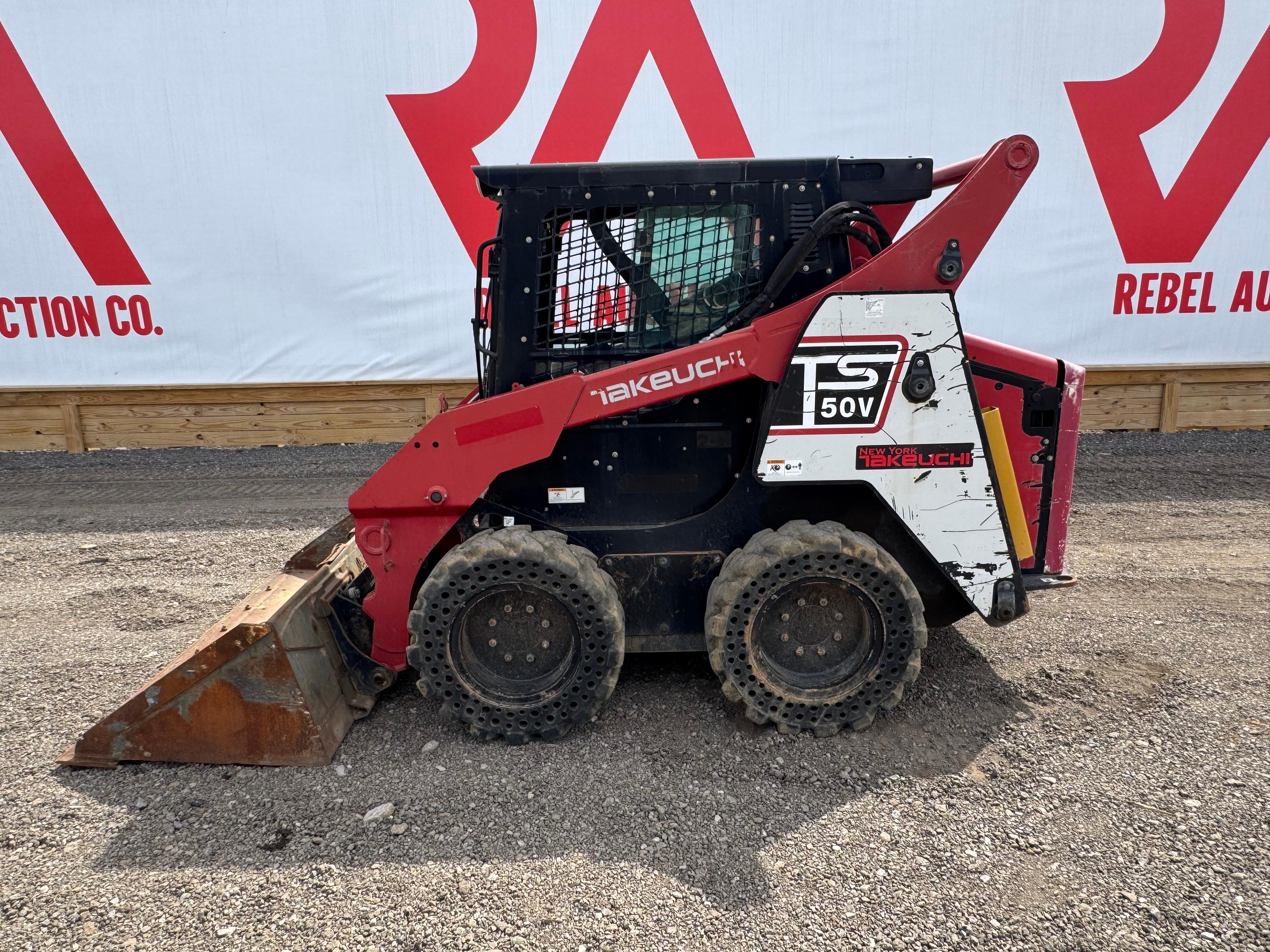 2017 TAKEUCHI TS50V SKID STEER