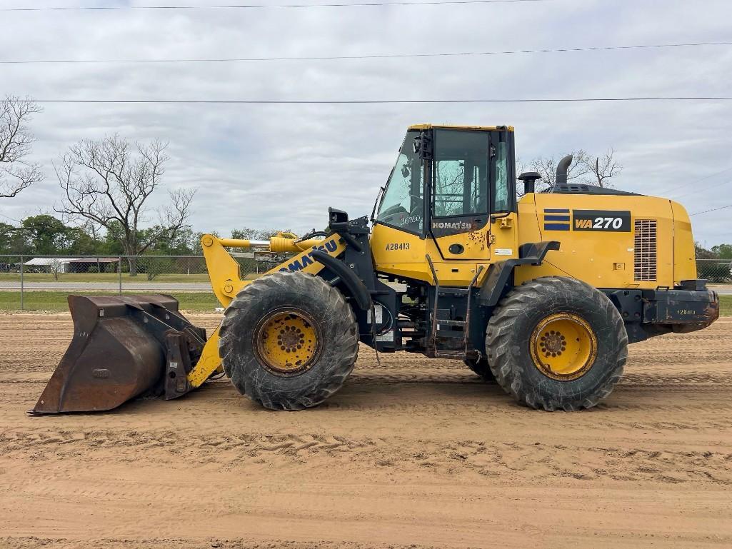 2018 KOMATSU WA270-8 WHEEL LOADER