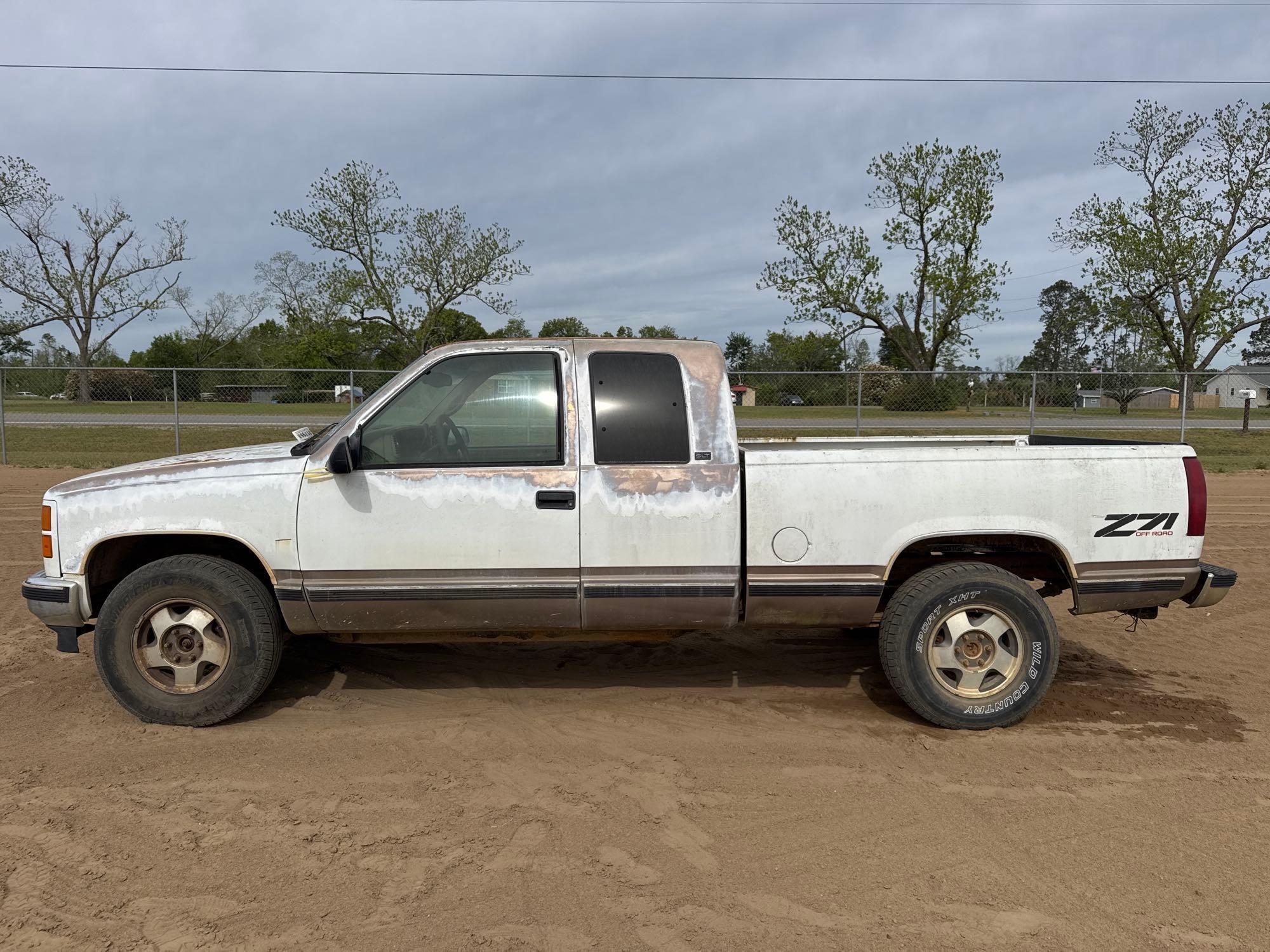 1997 GMC SIERRA SLT EXTENDED CAB TRUCK