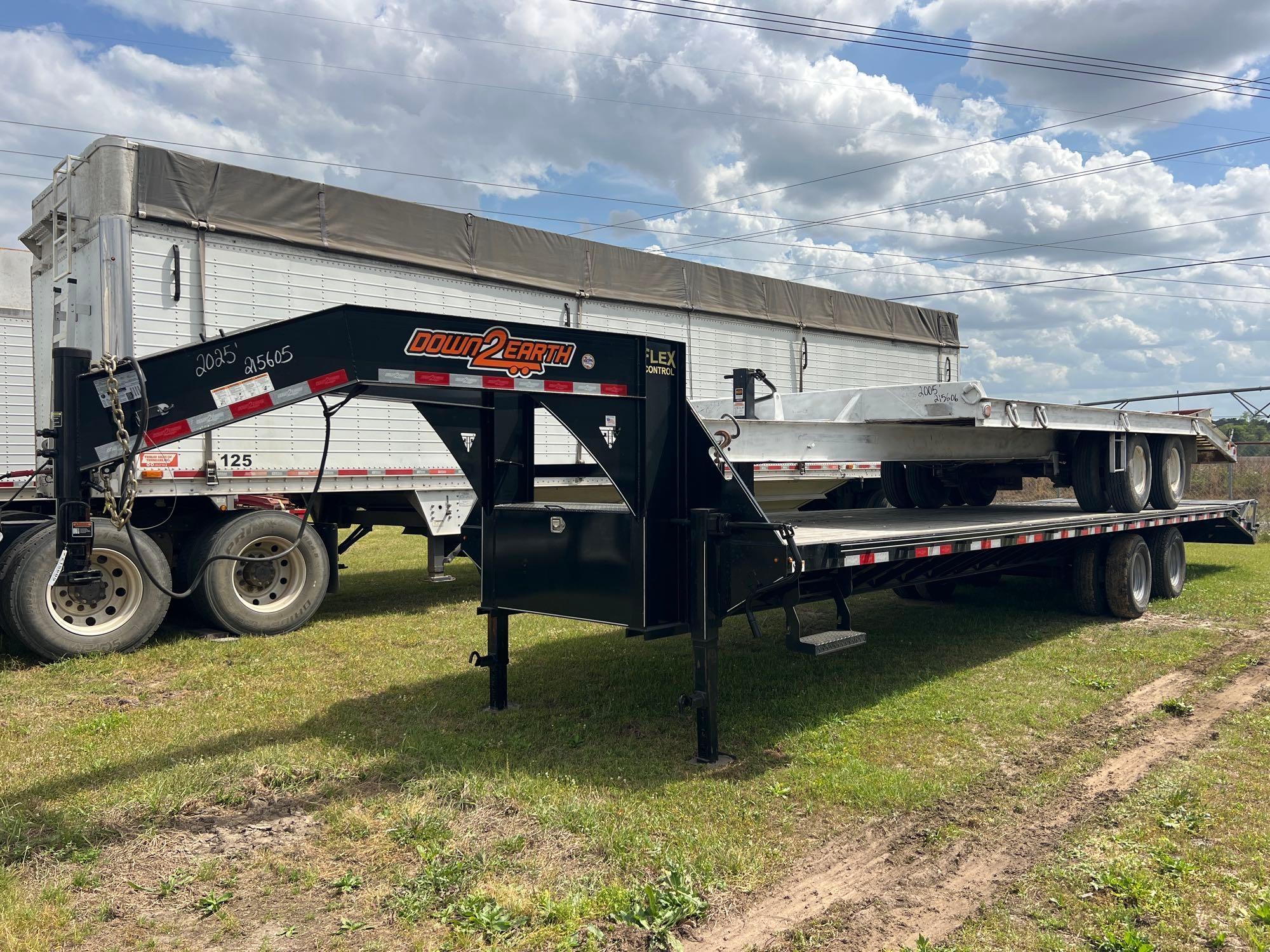2025 DOWN 2 EARTH GOOSENECK TRAILER
