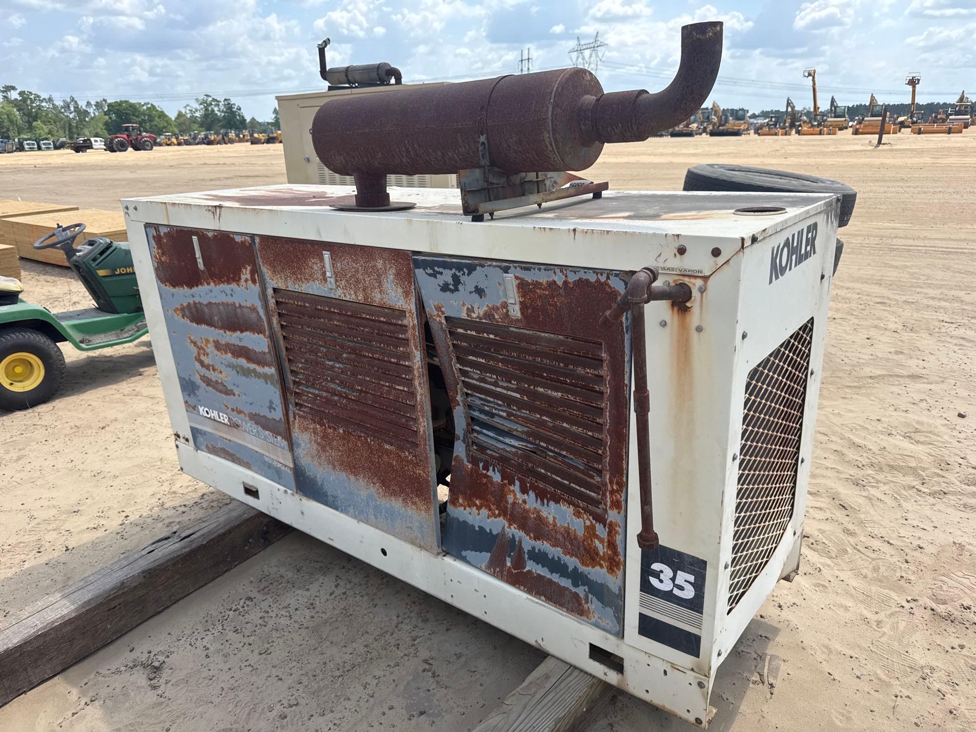 KOHLER POWER SYSTEM 35KW GENERATOR