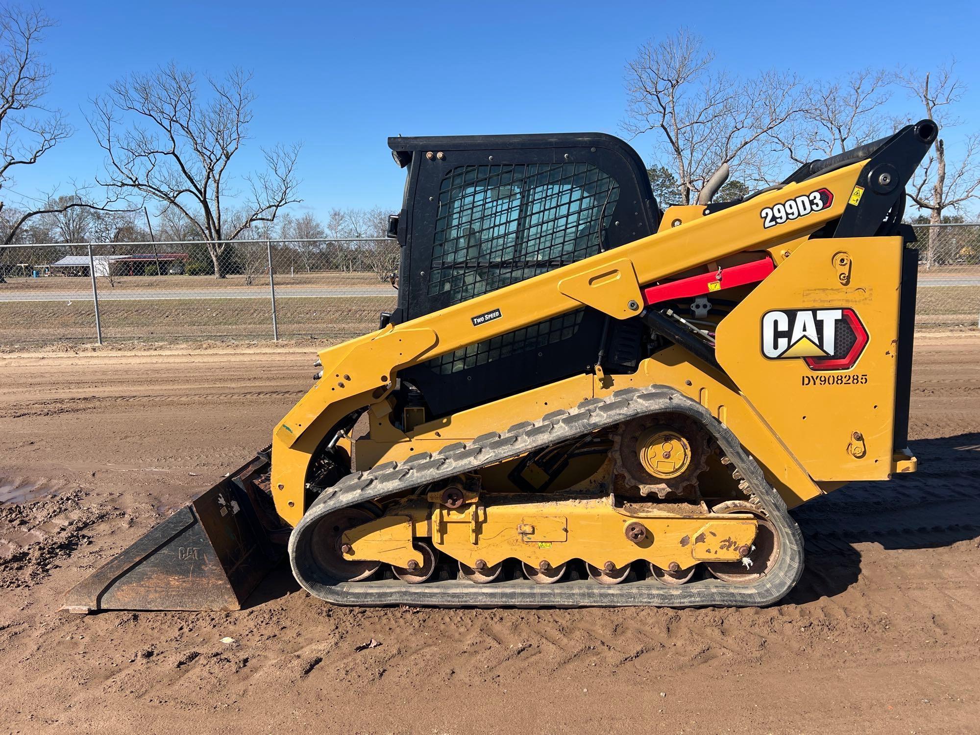 2022 CATERPILLAR 299D3 SKID STEER