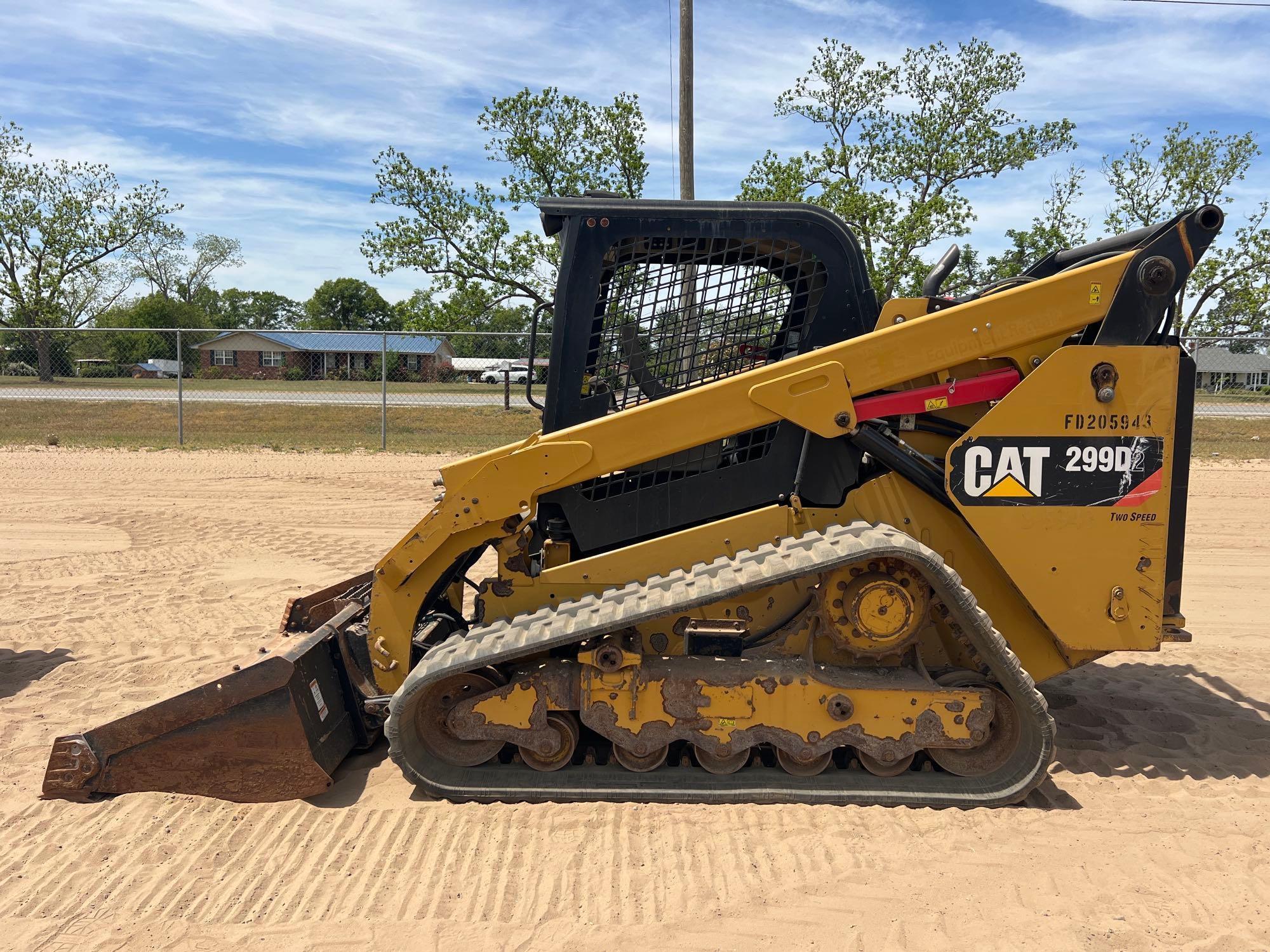 2019 CATERPILLAR 299D2 SKID STEER