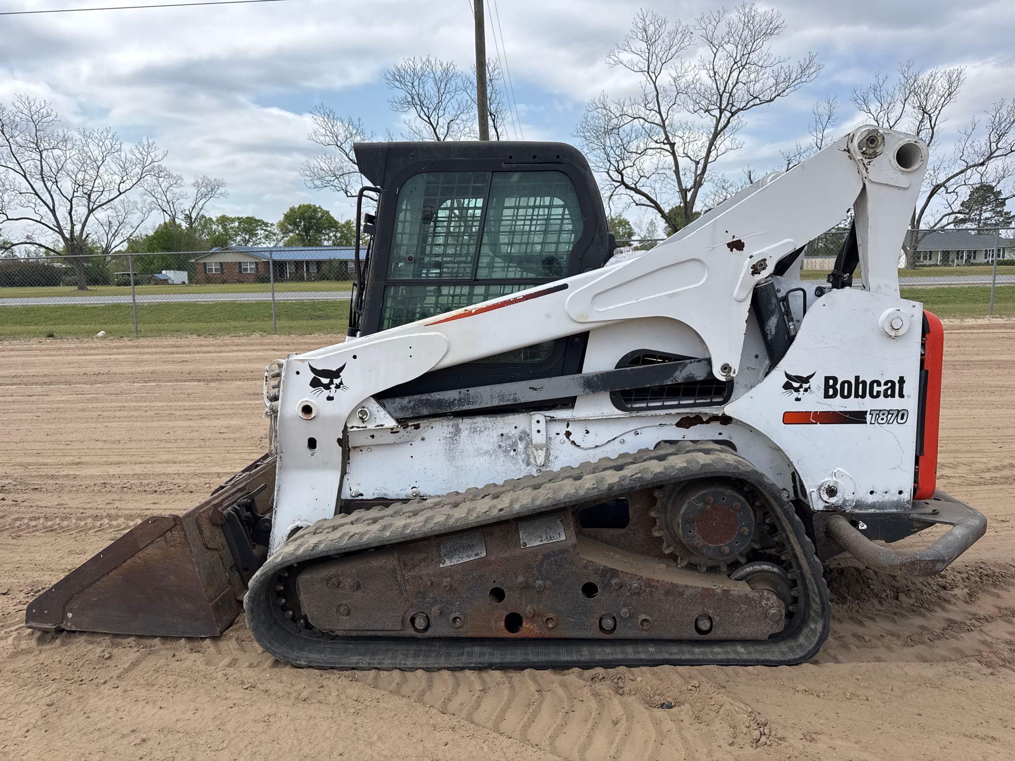 2014 BOBCAT T870 SKID STEER