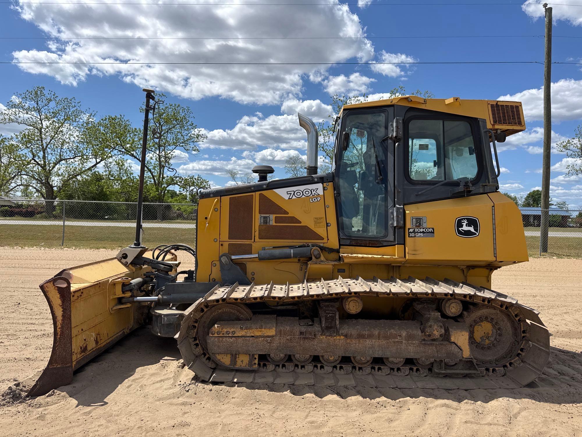 2014 JOHN DEERE 700K LGP CRAWLER DOZER