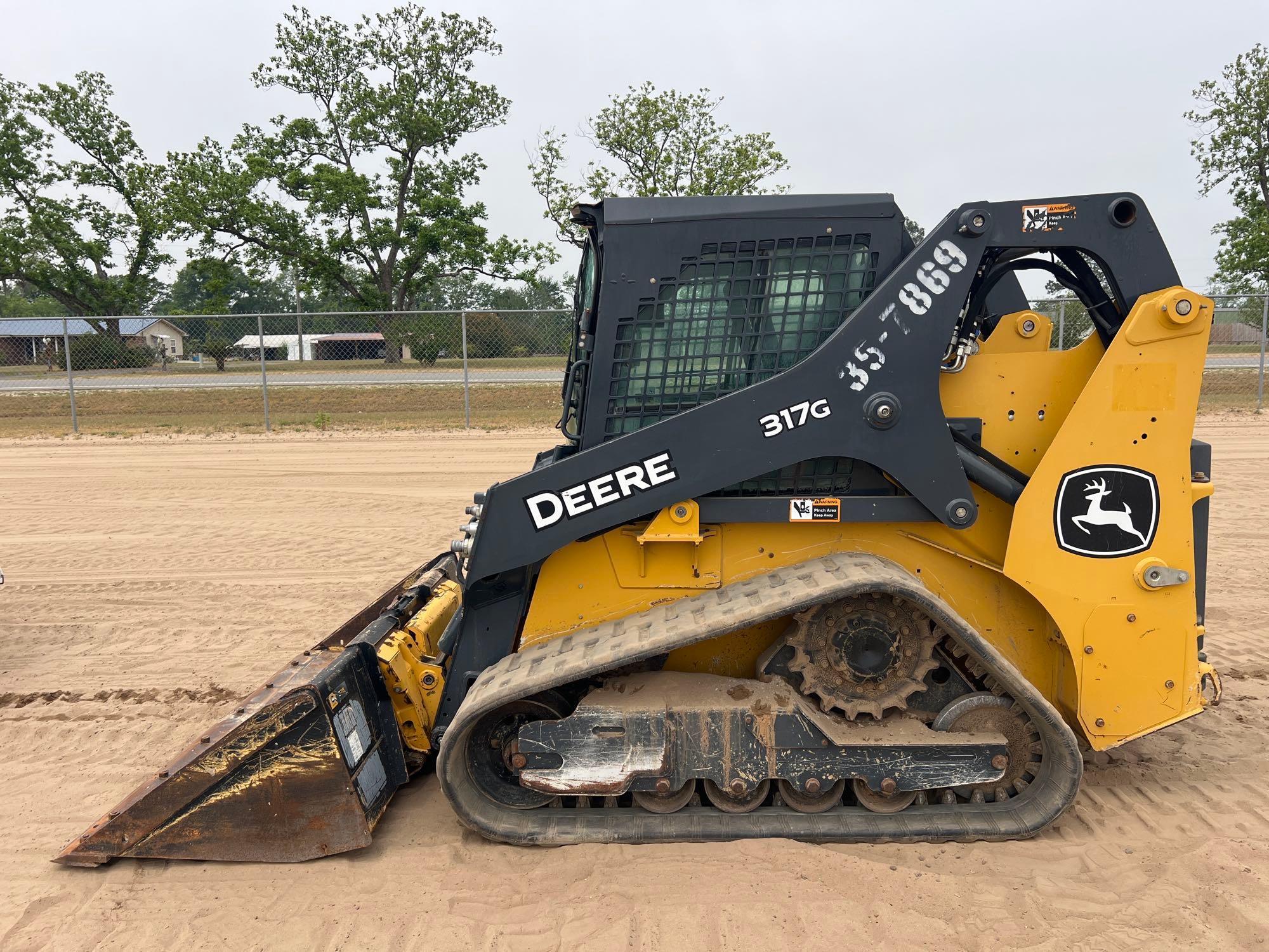 2021 JOHN DEERE 317G SKID STEER