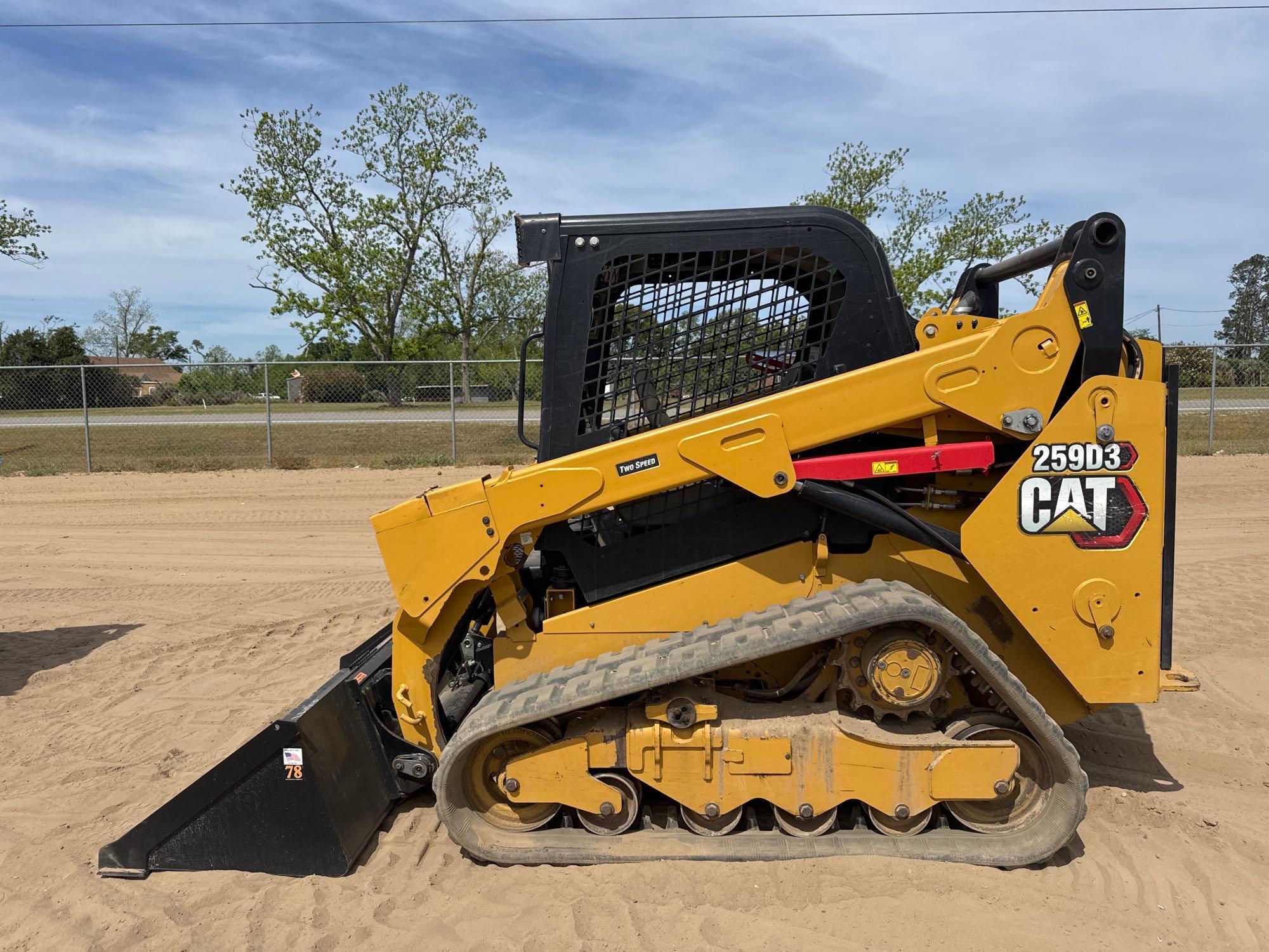 2023 CATERPILLAR 259D3 SKID STEER