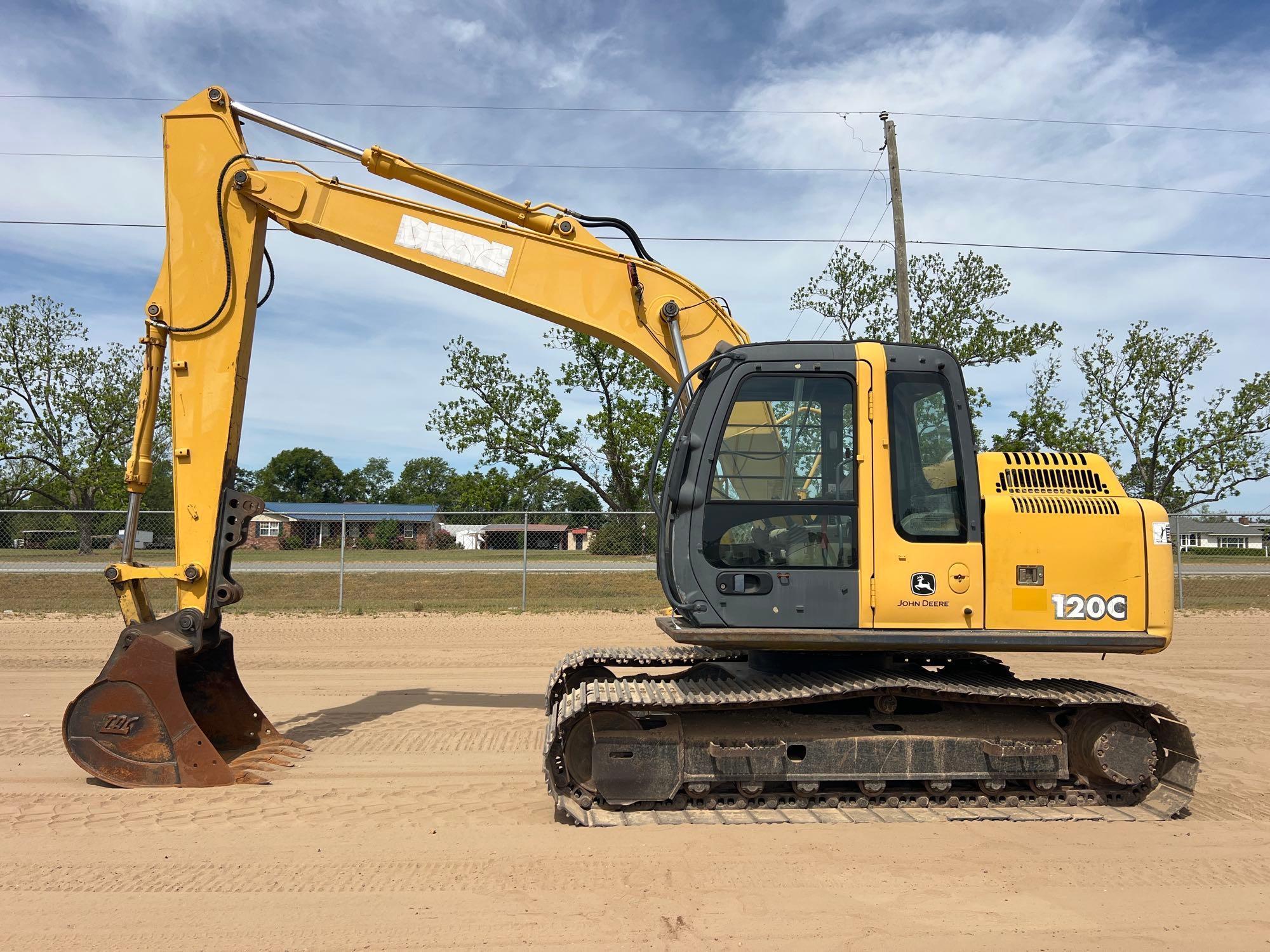 2007 JOHN DEERE 120C EXAVATOR