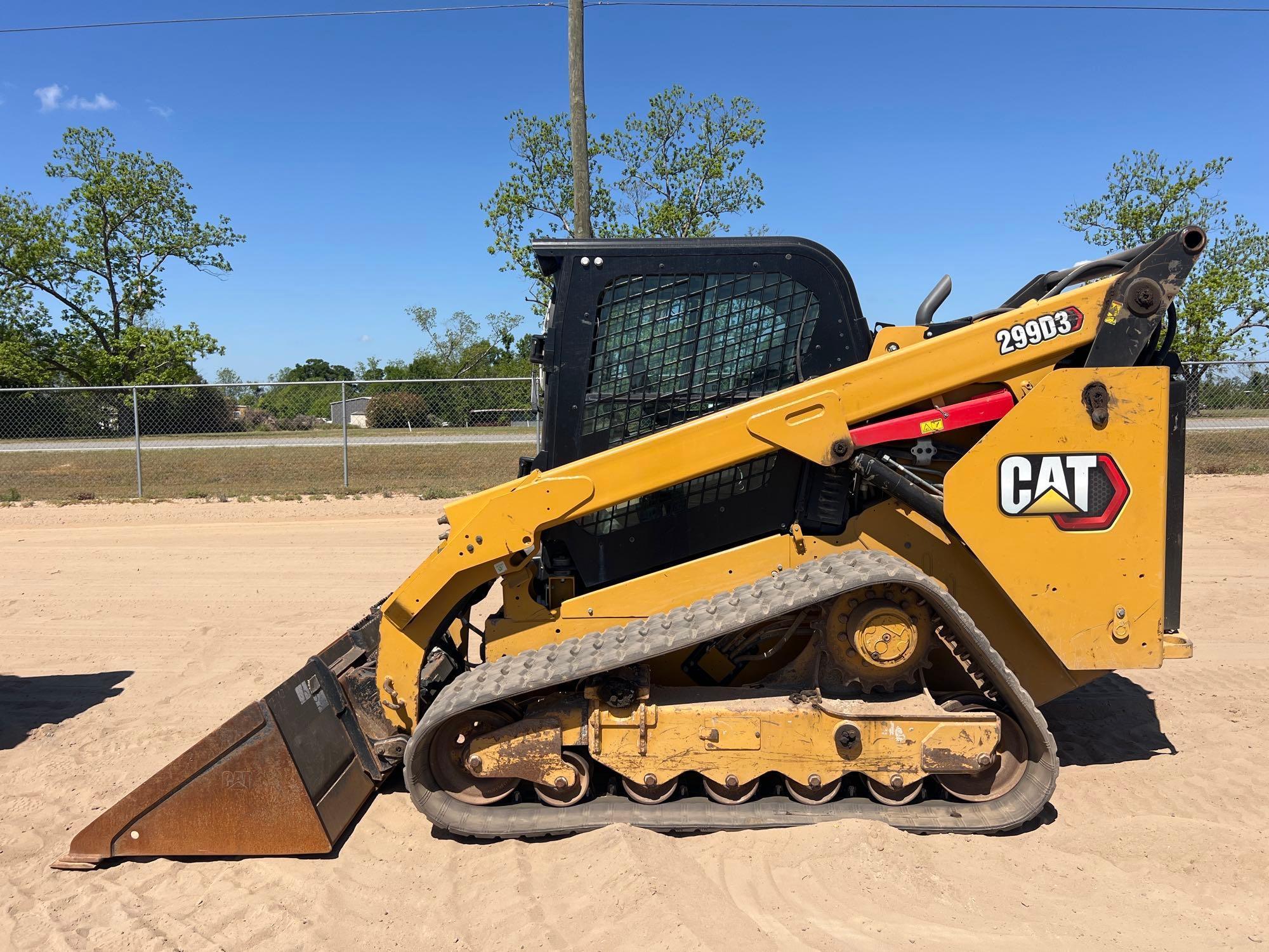 2022 CATERPILLAR 299D3 SKID STEER