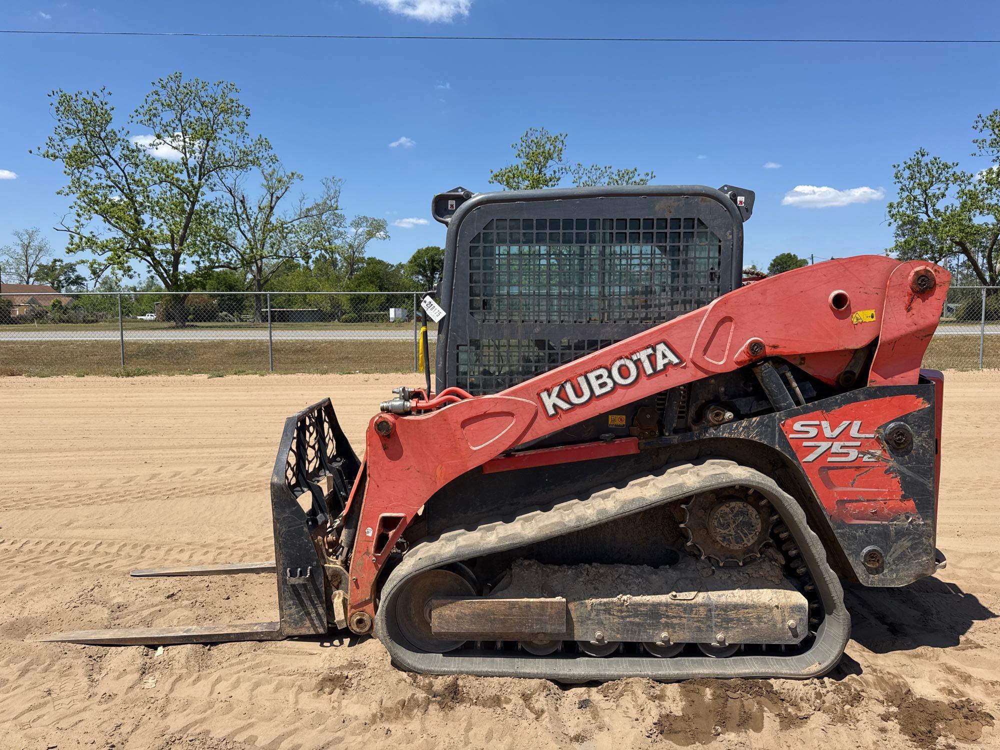 2016 KUBOTA SVL75-2 SKID STEER