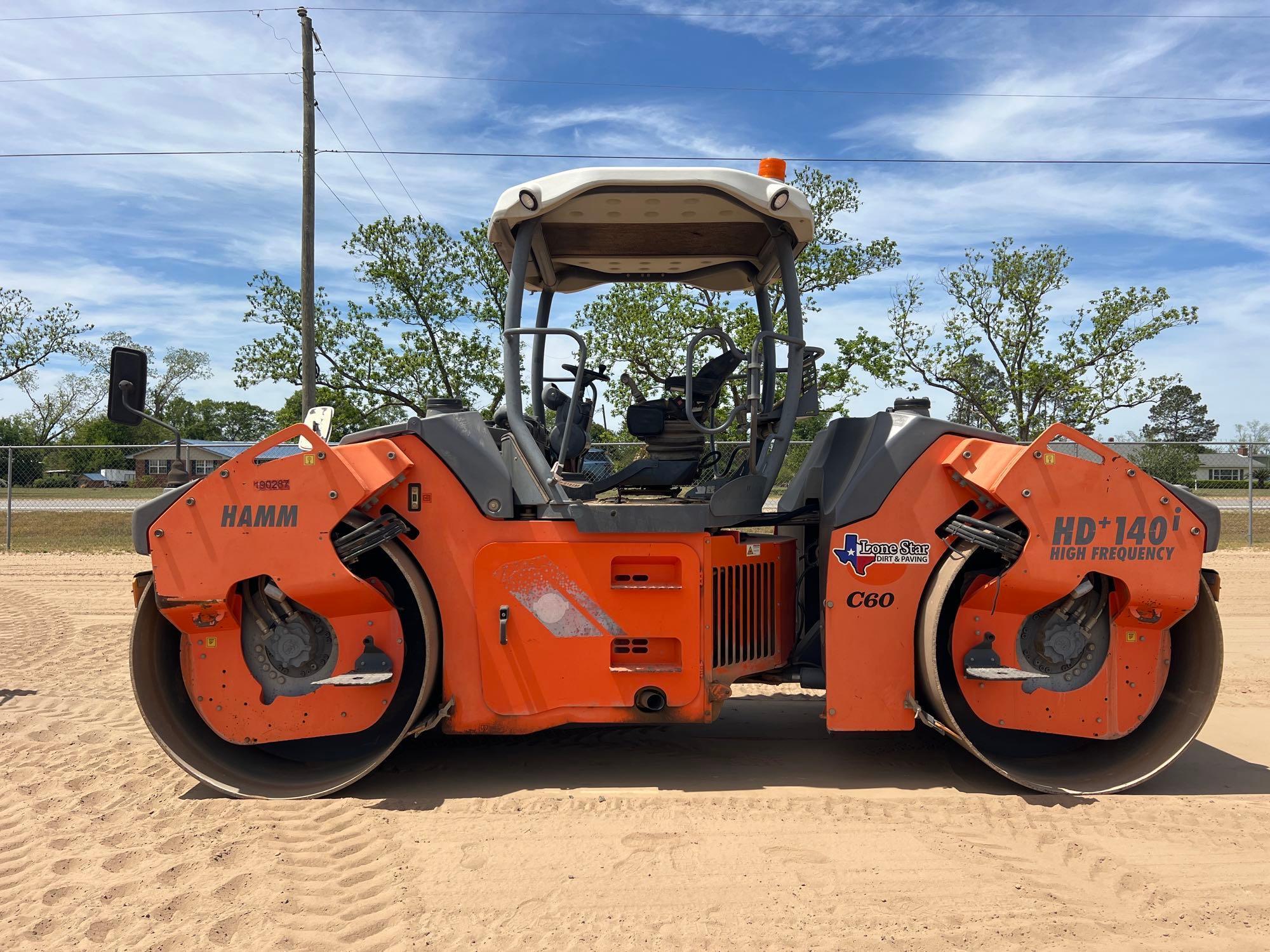 2014 HAMM HD+140I DOUBLE DRUM ROLLER