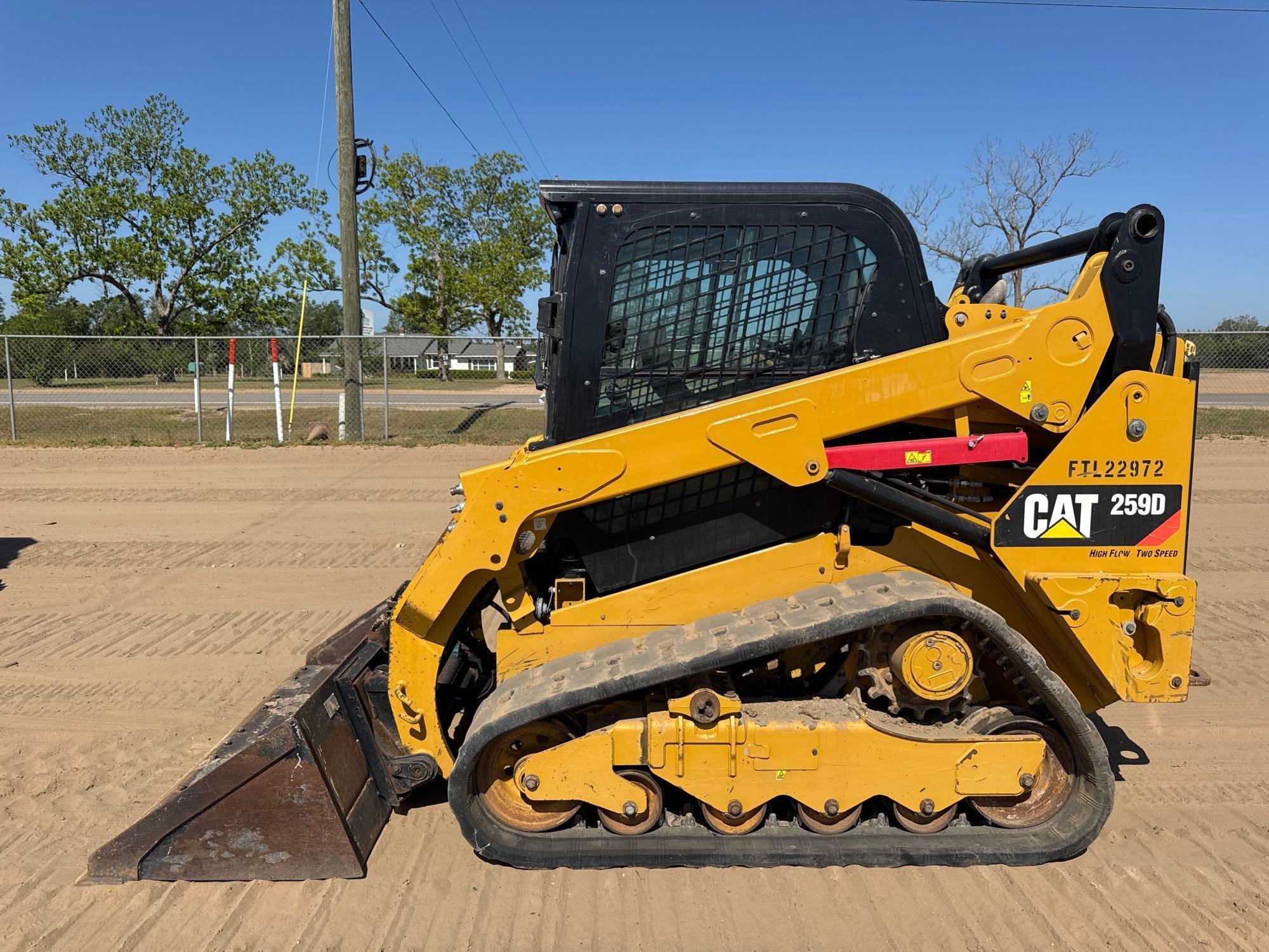 2019 CATERPILLAR 259D SKID STEER