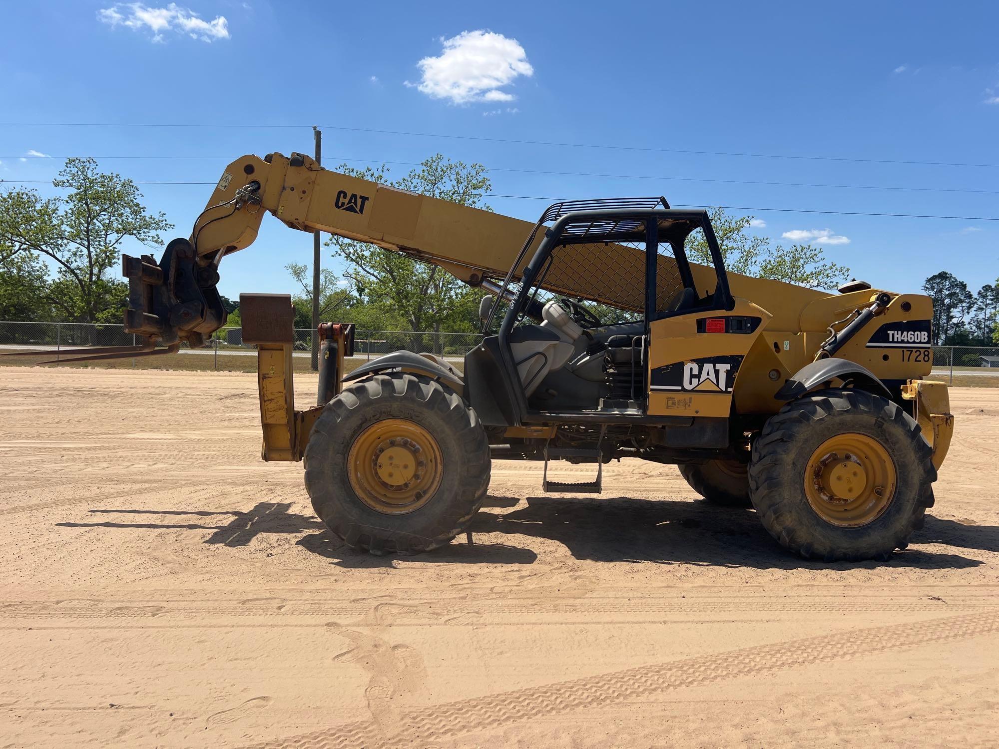 2005 CATERPILLAR TH460B TELESCOPIC FORKLIFT