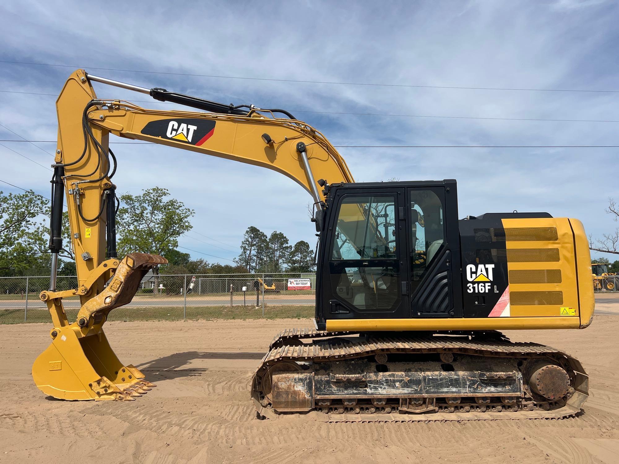 2021 CATERPILLAR 316FL EXCAVATOR