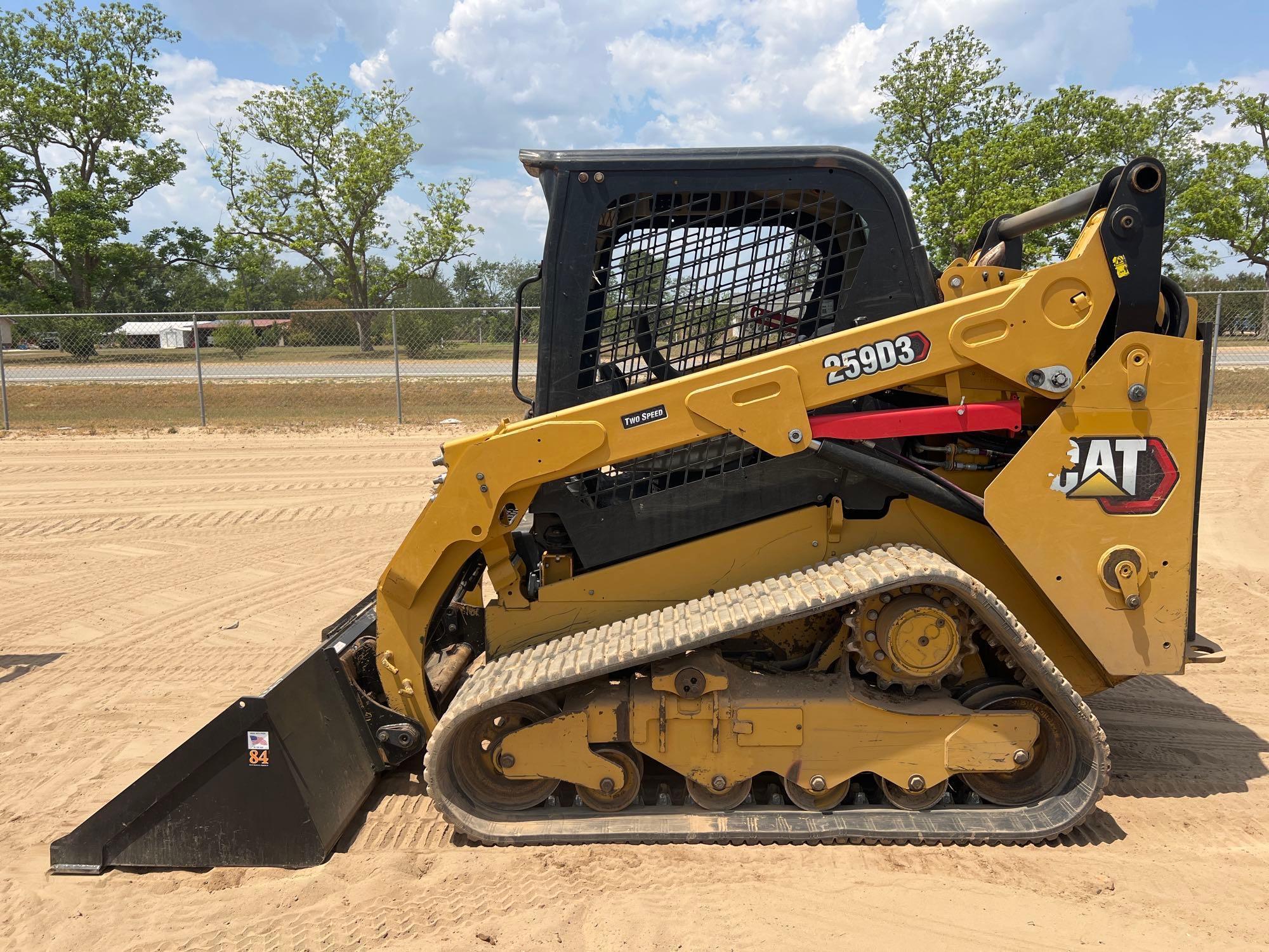 2021 CATERPILLAR 259D3 SKID STEER