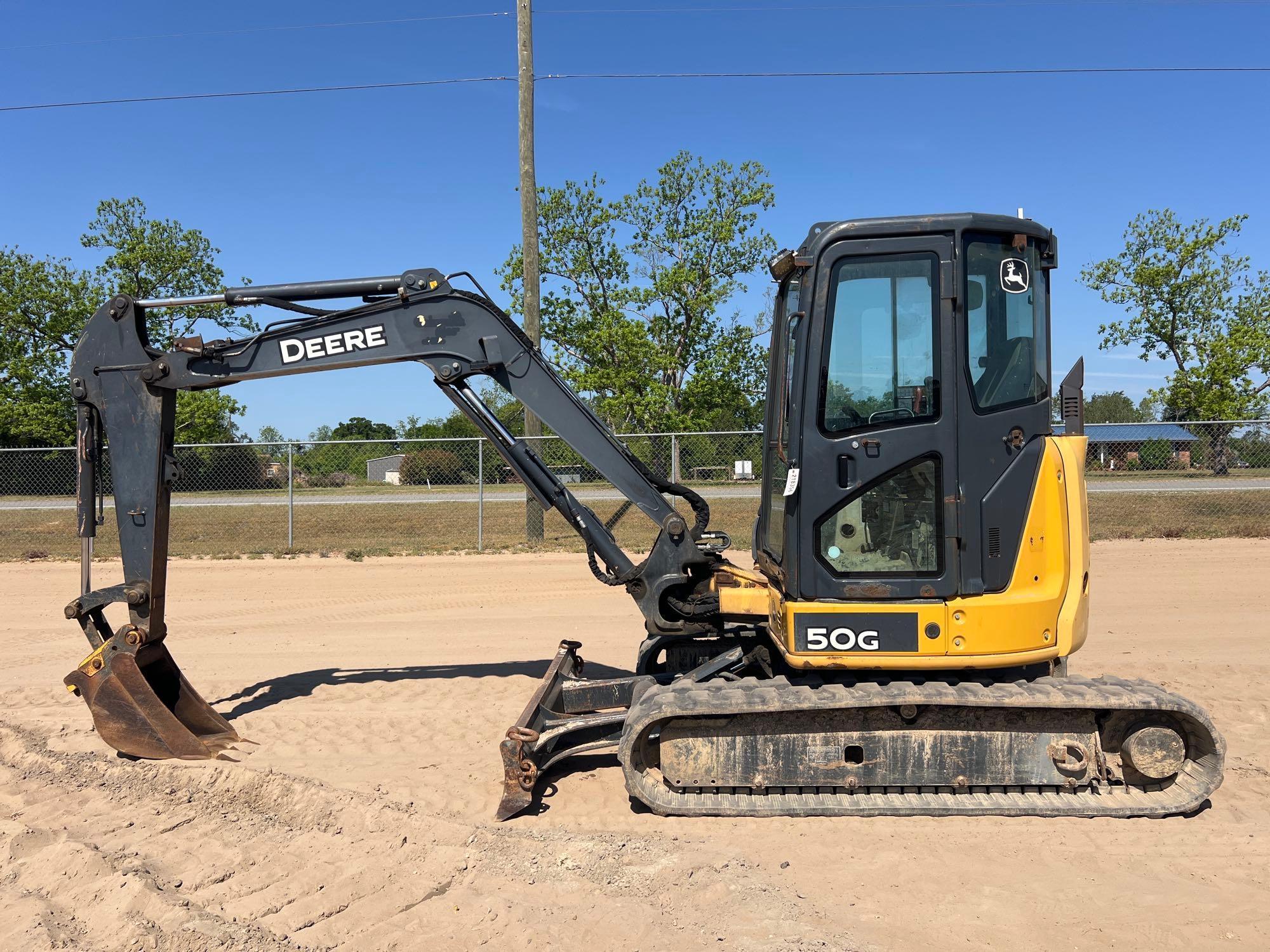 2014 JOHN DEERE 50G EXCAVATOR