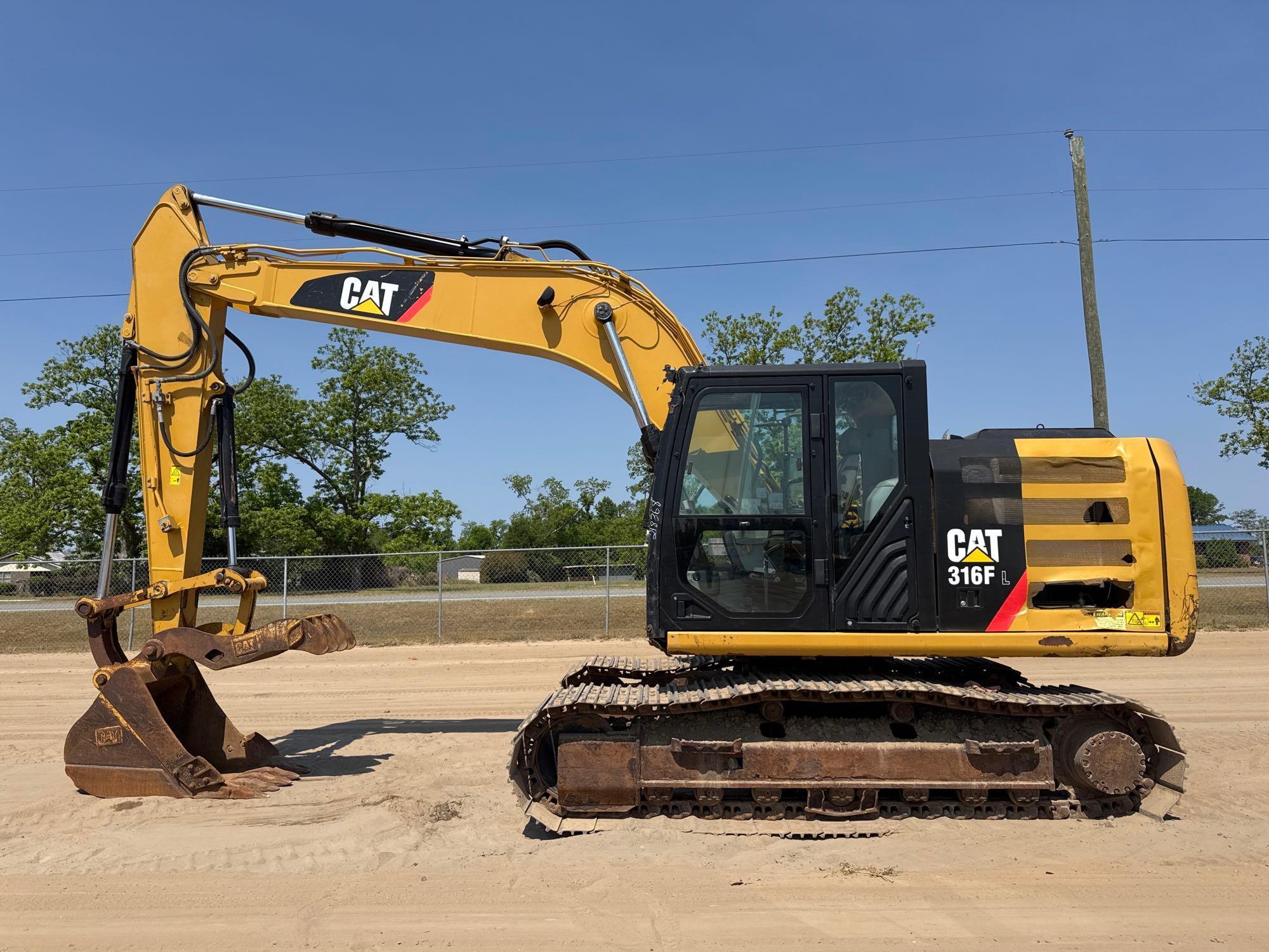 2017 CATERPILLAR 316FL EXCAVATOR
