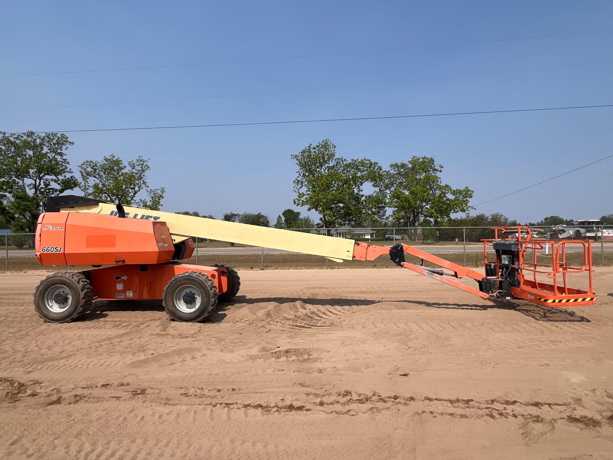 2007 JLG 660SJ SKYPOWER TELESCOPIC BOOM LIFT