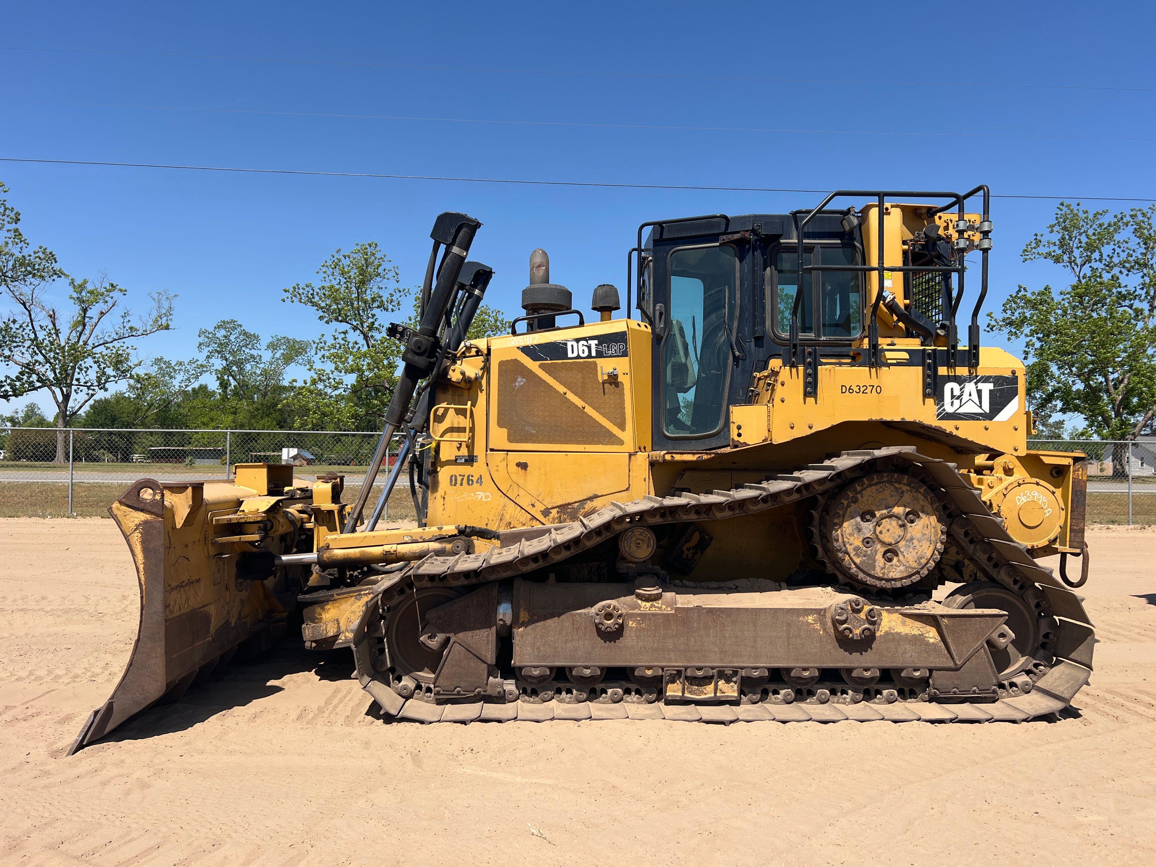 2015 CATERPILLAR D6T LGP HIGH TRACK CRAWLER DOZER