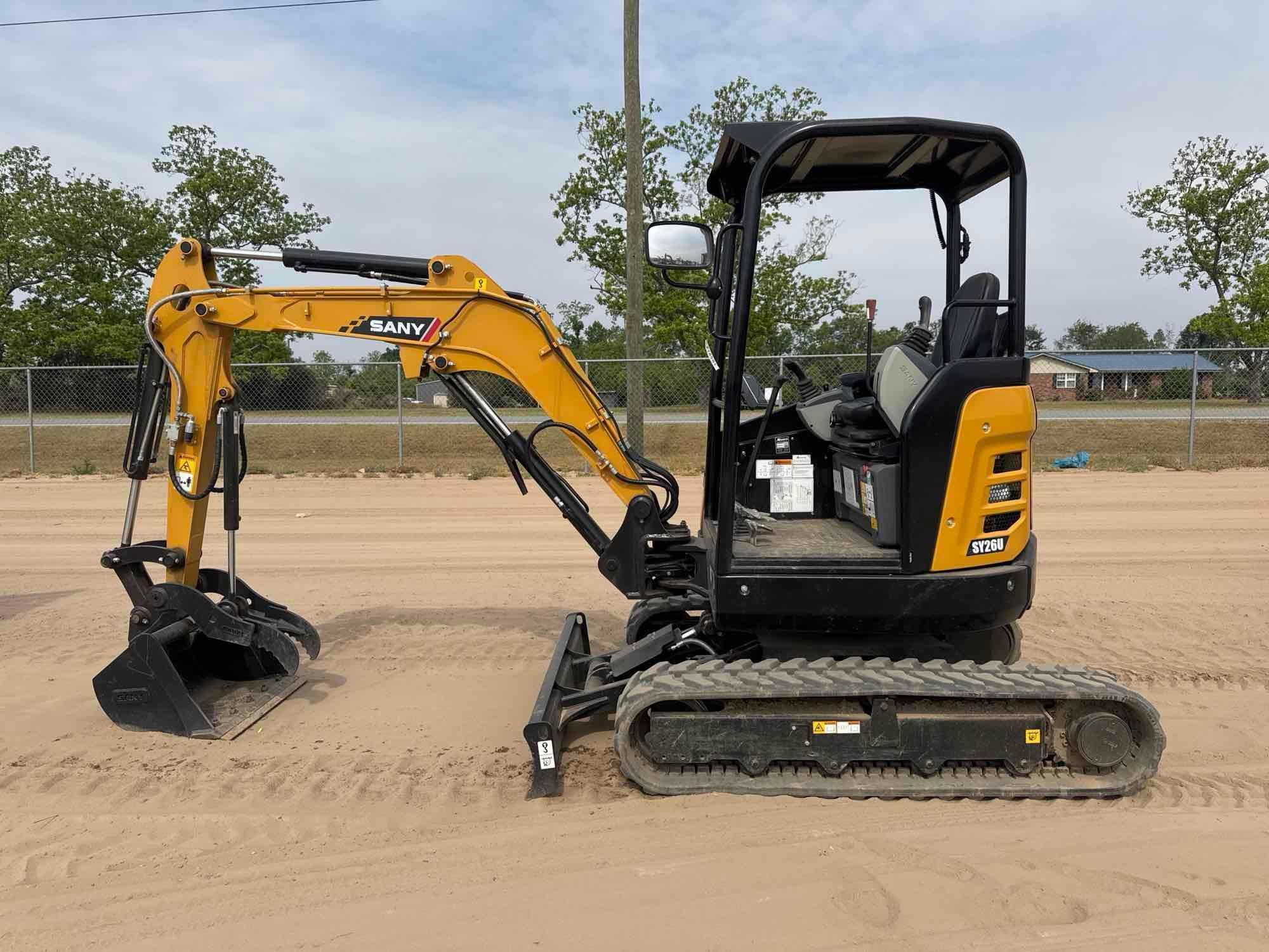 2024 SANY SY26U EXCAVATOR