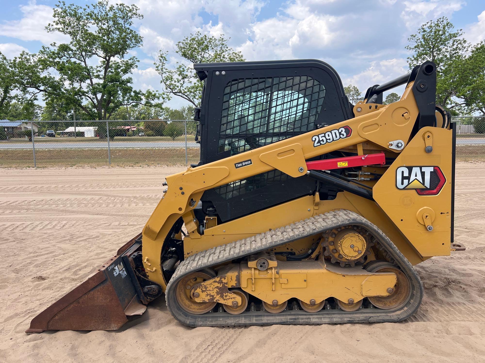 2022 CATERPILLAR 259D3 SKID STEER