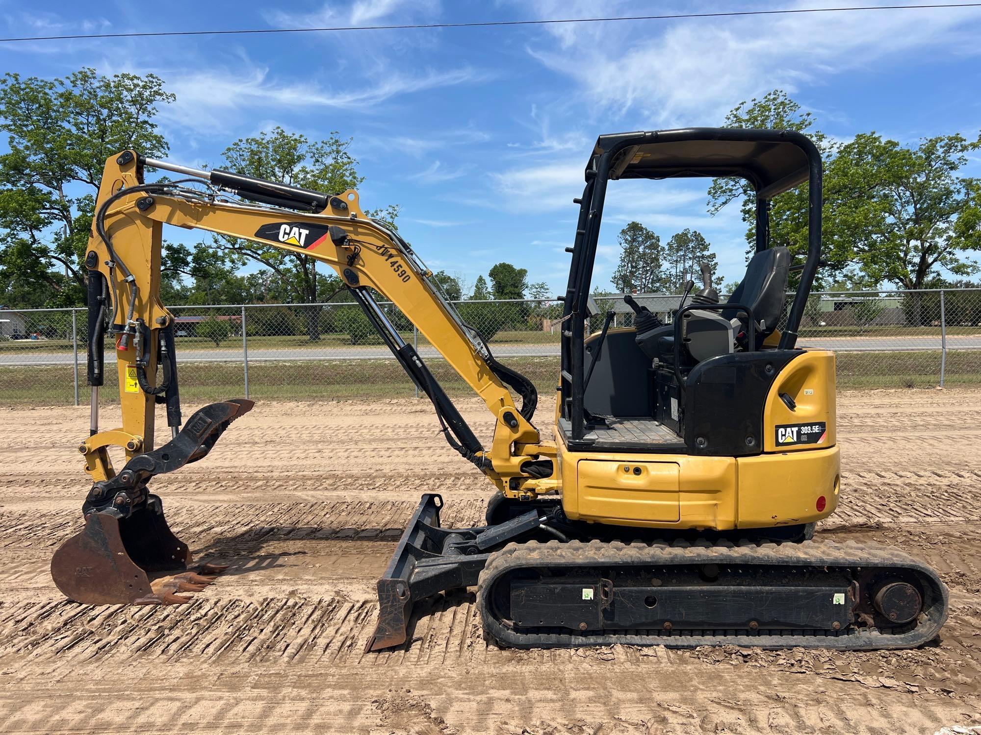 2018 CATERPILLAR 303.5E2 CR EXCAVATOR