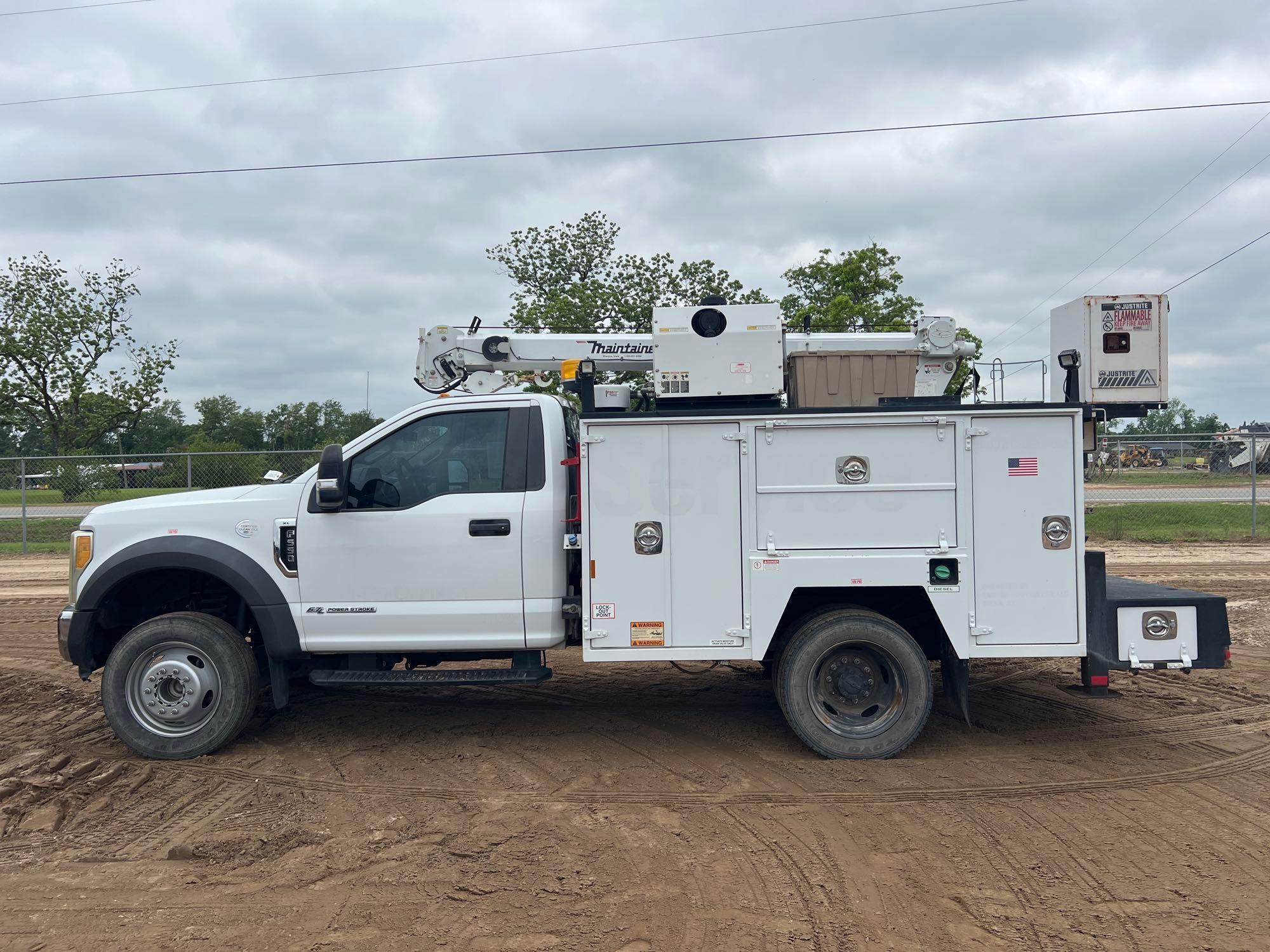 2017 FORD F-550 XL SERVICE TRUCK