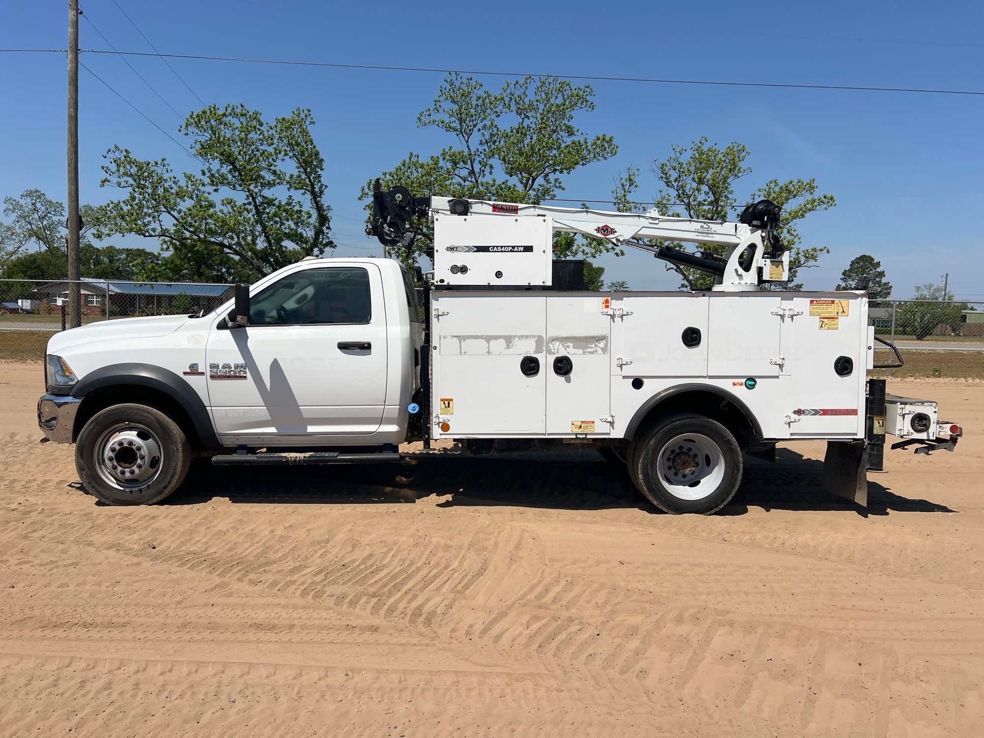 2018 DODGE RAM 5500 HD SERVICE TRUCK