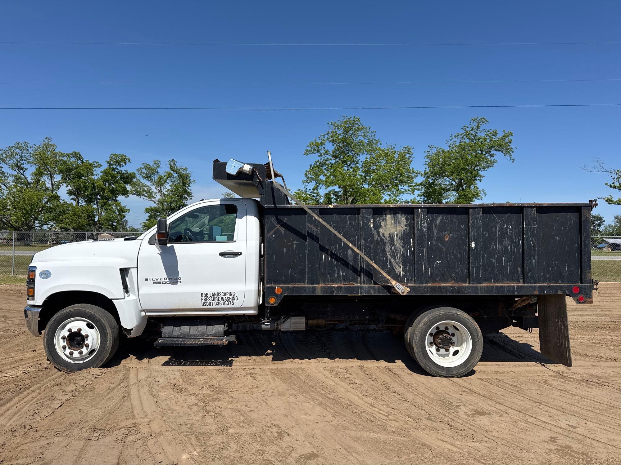 2020 CHEVROLET SILVERADO 5500 HD DUMP TRUCK