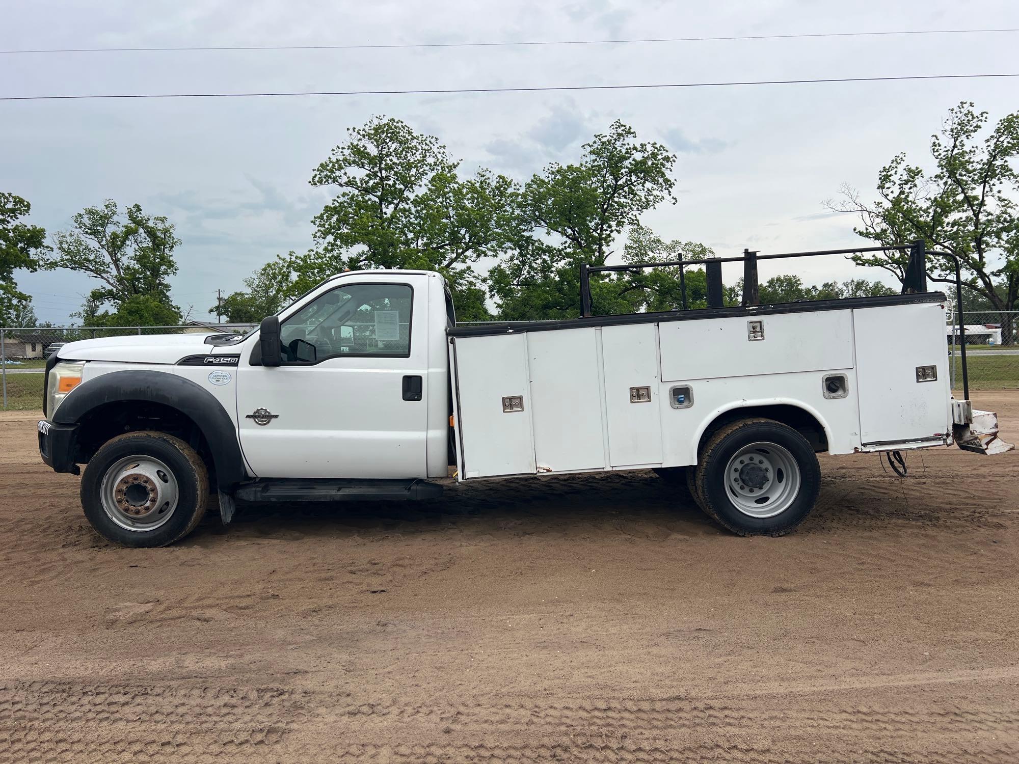 2015 FORD F-450 XL SUPER DUTY SERVICE TRUCK