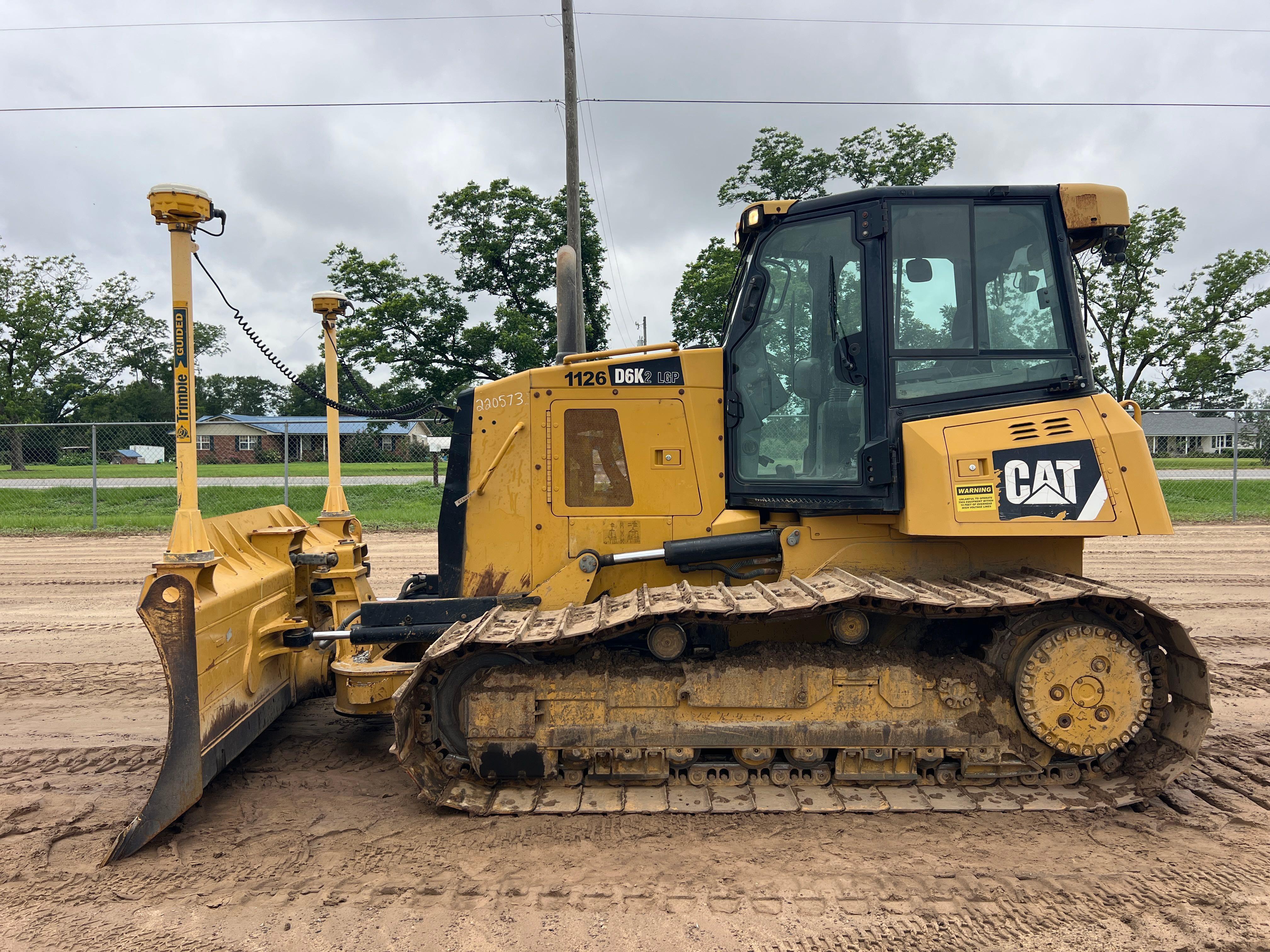 2014 CATERPILLAR D6K2 LGP CRAWLER DOZER