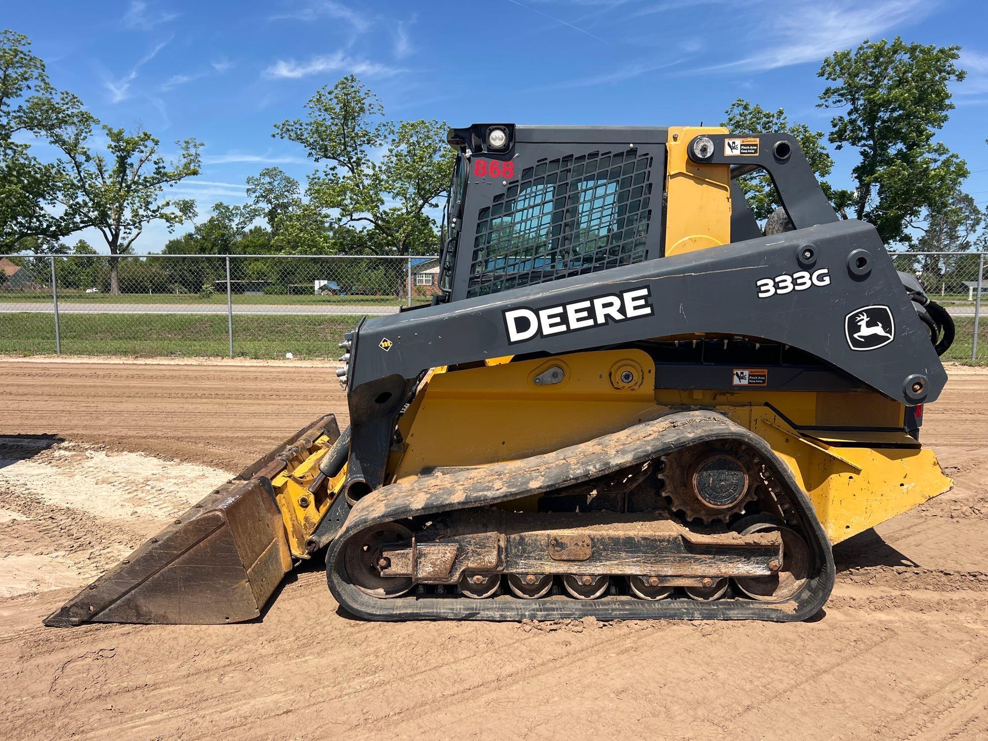 2017 JOHN DEERE 333G SKID STEER