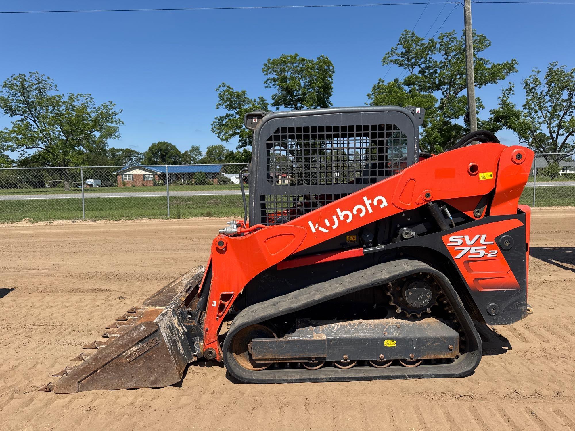 2022 KUBOTA SVL75-2 SKID STEER