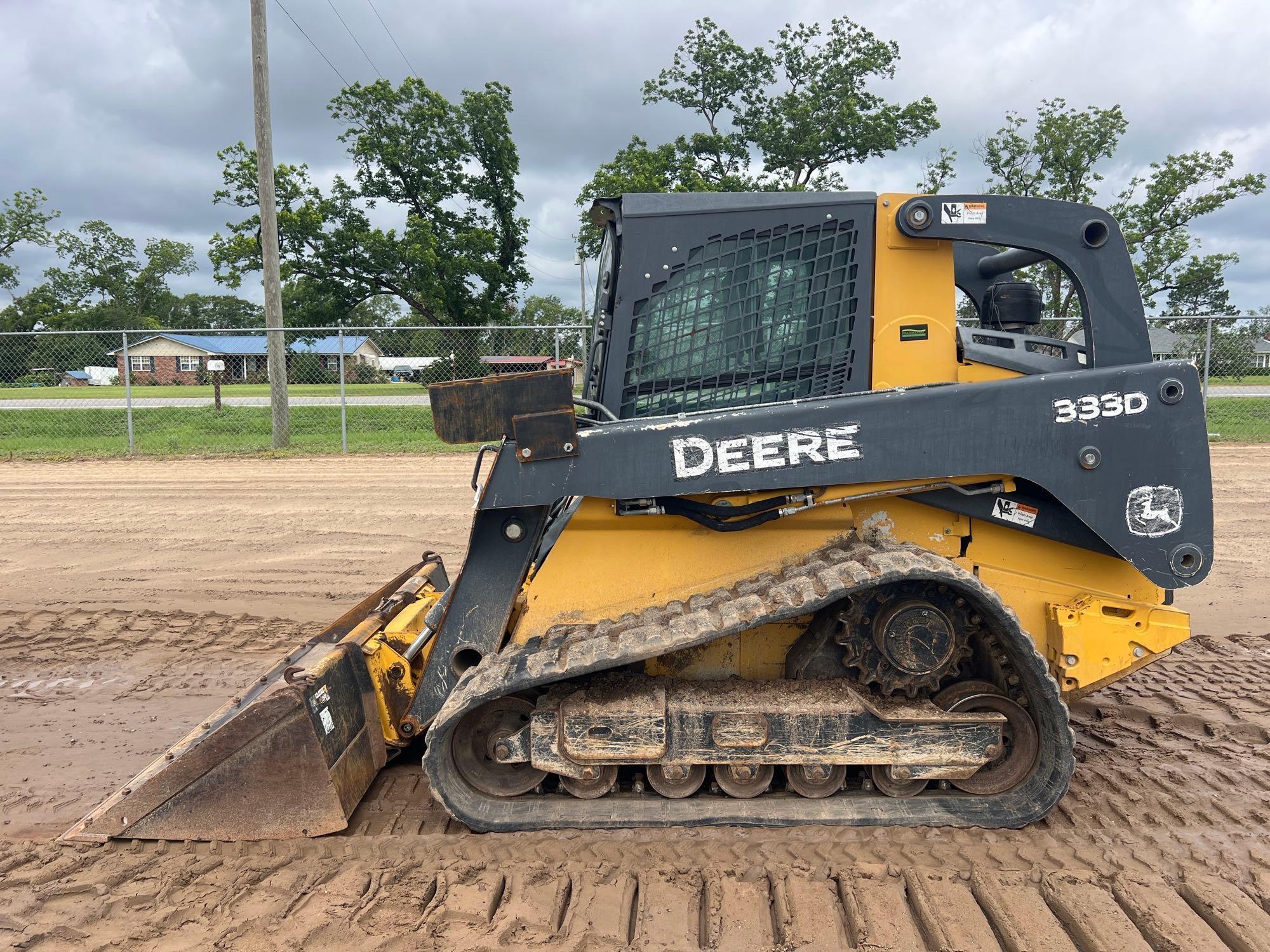 2012 JOHN DEERE 333D SKID STEER