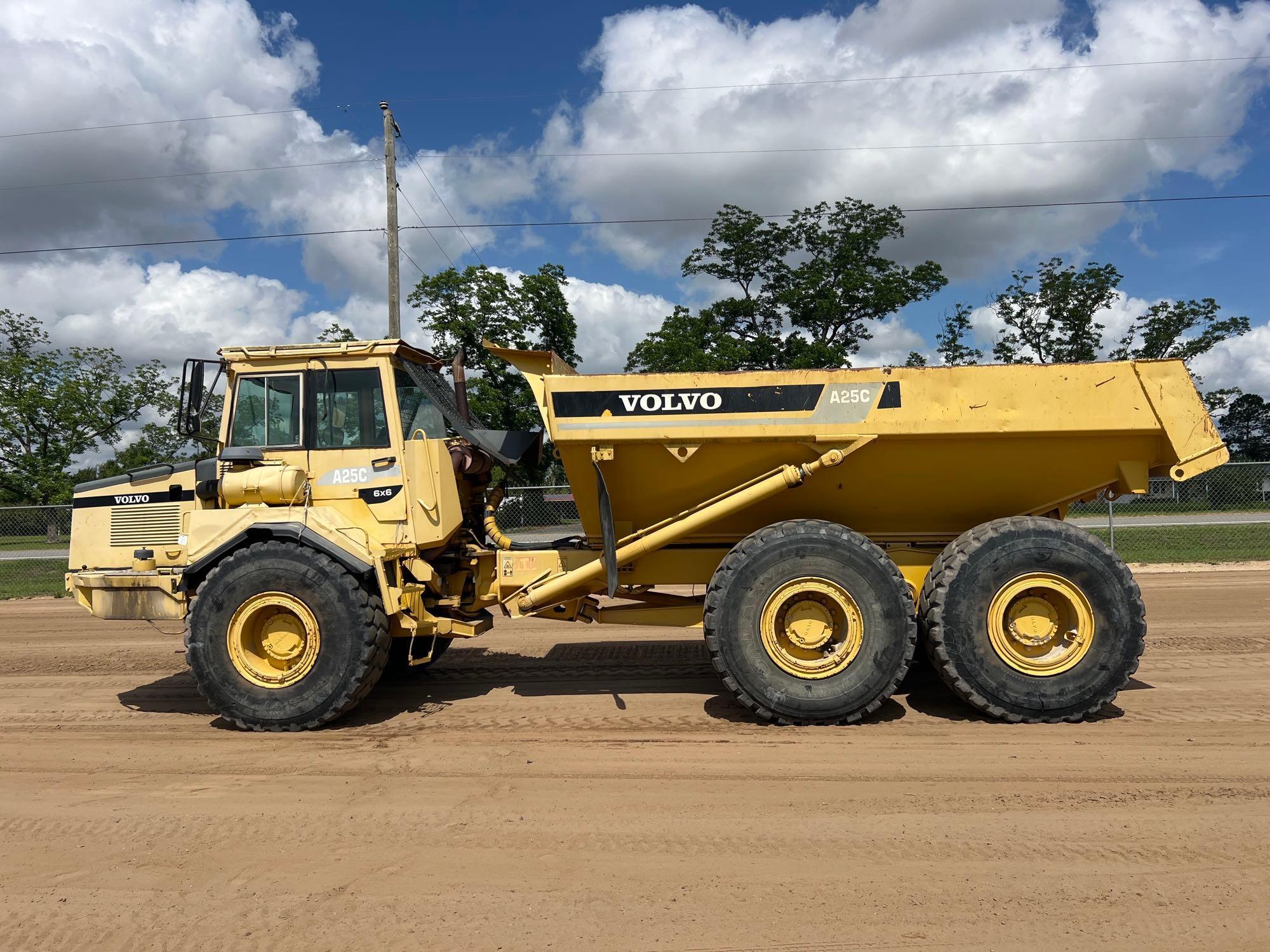2000 VOLVO A25C OFF ROAD DUMP TRUCK