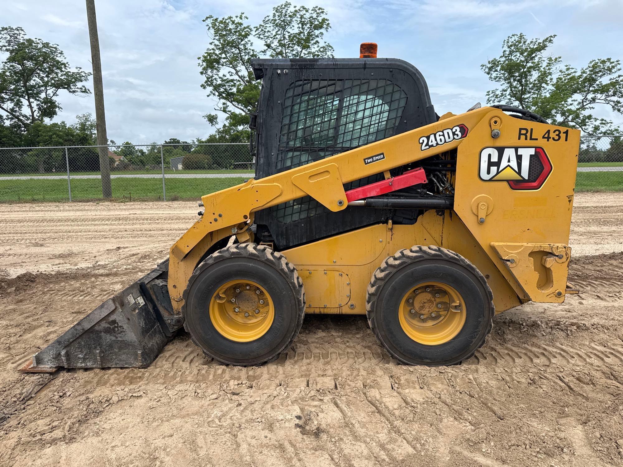 2021 CATERPILLAR 246D3 SKID STEER