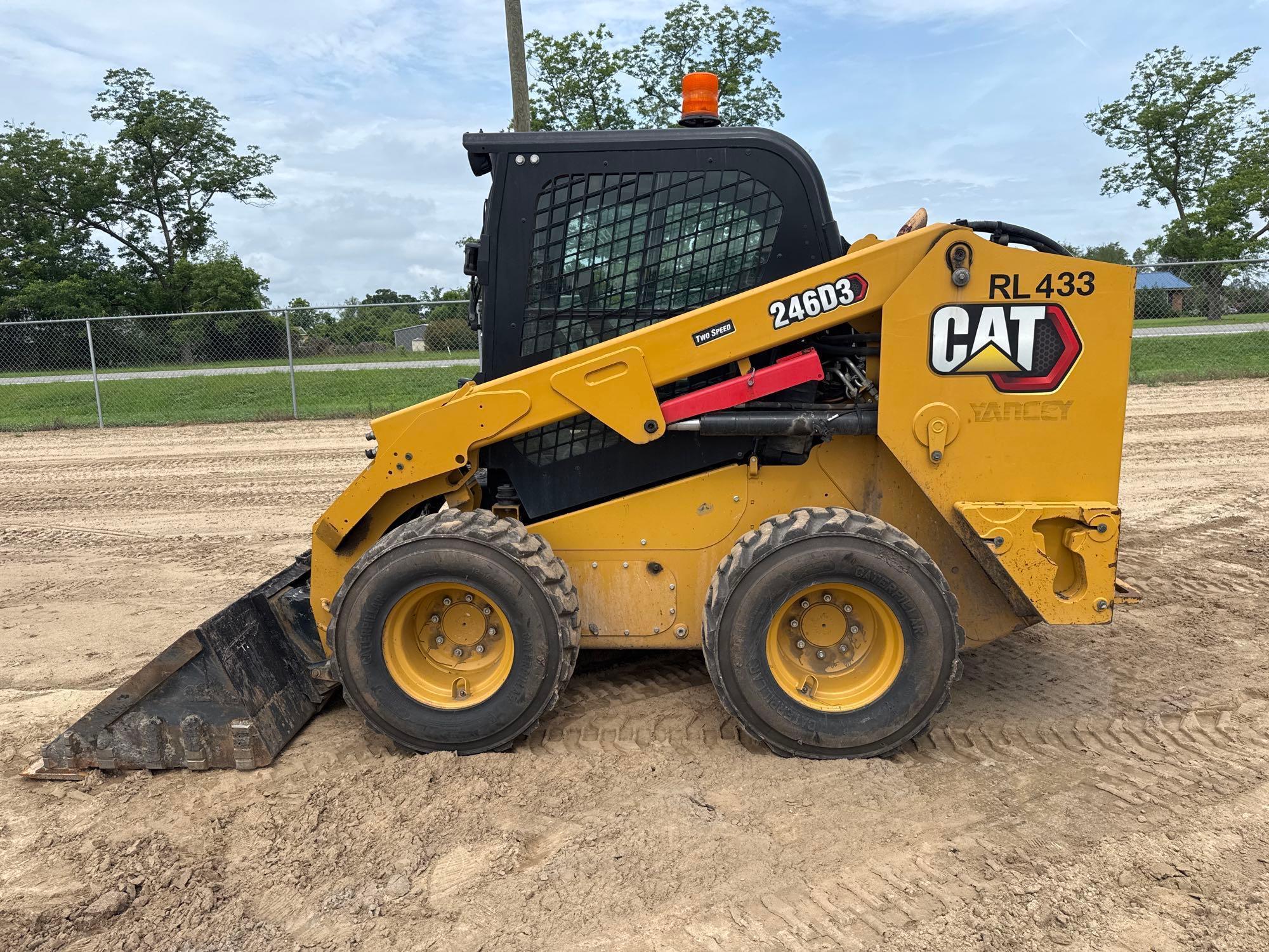 2021 CATERPILLAR 246D3 SKID STEER