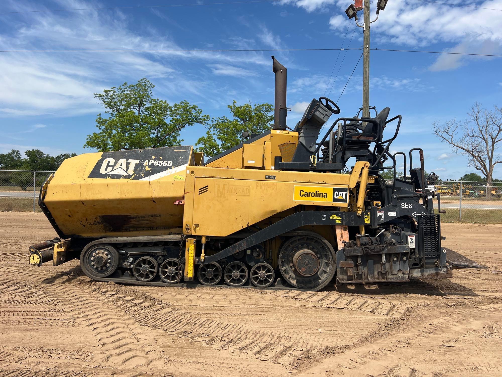 2011 CATERPILLAR AP655D ASPHALT PAVER