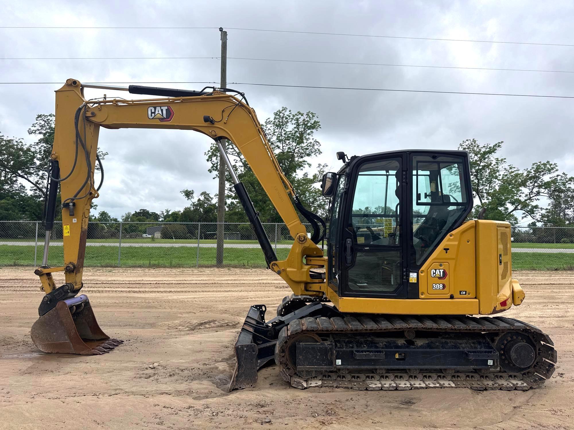 2021 CATERPILLAR 308CR EXCAVATOR