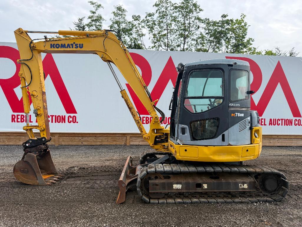 Photo of a  Komatsu PC78MR