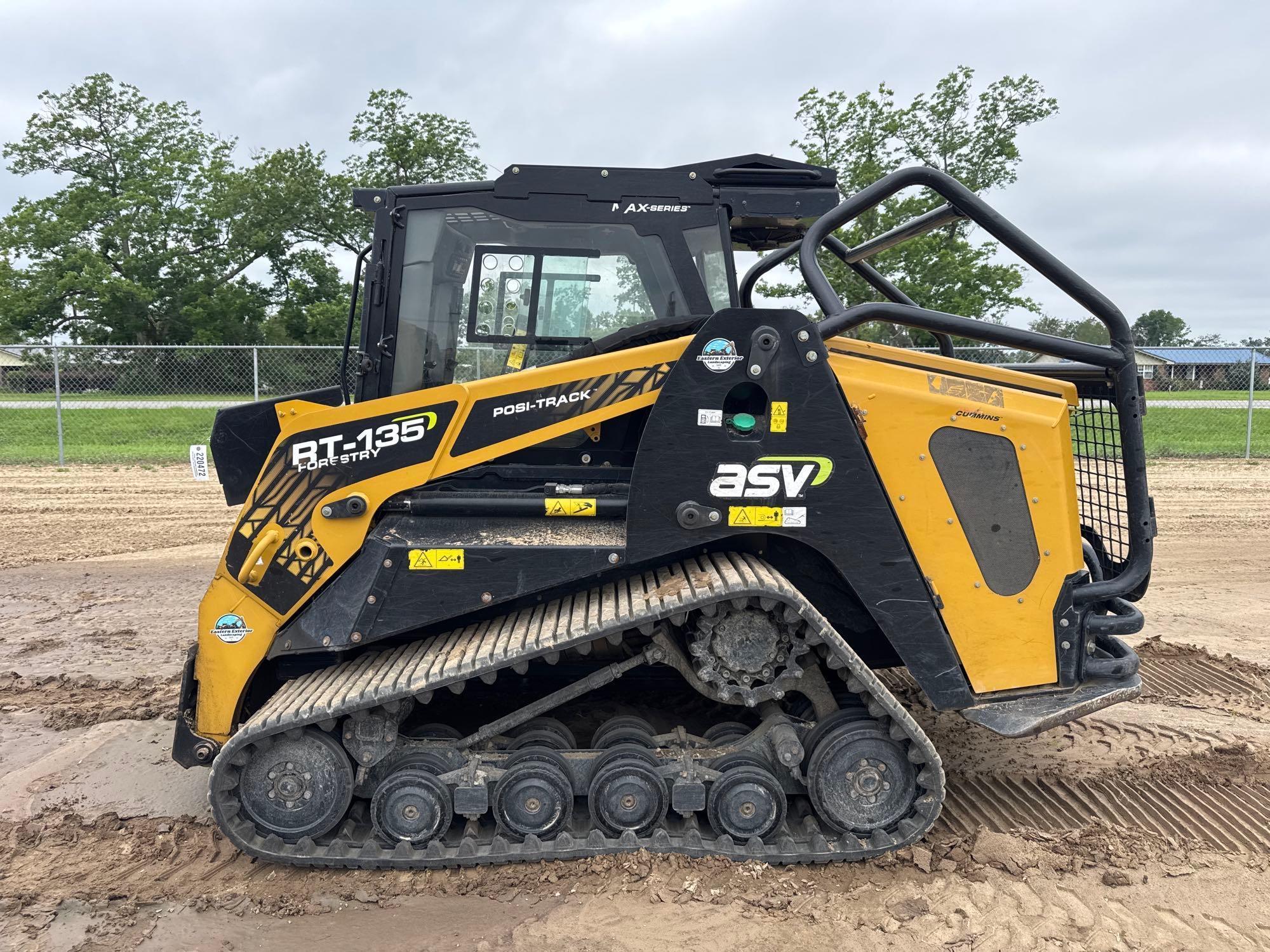 ASV RT-135 POSI TRACK FORESTRY SKID STEER
