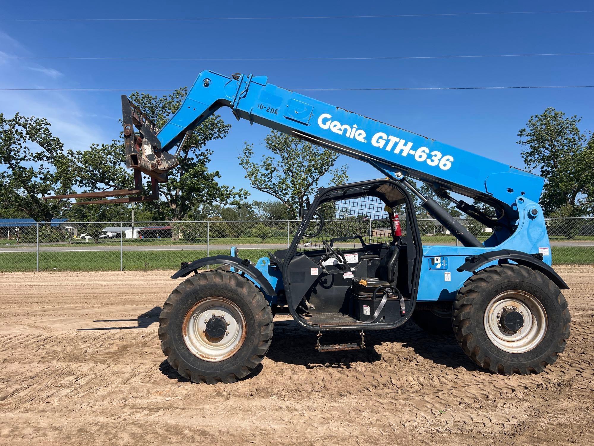 2017 GENIE GTH-636 TELESCOPIC FORKLIFT