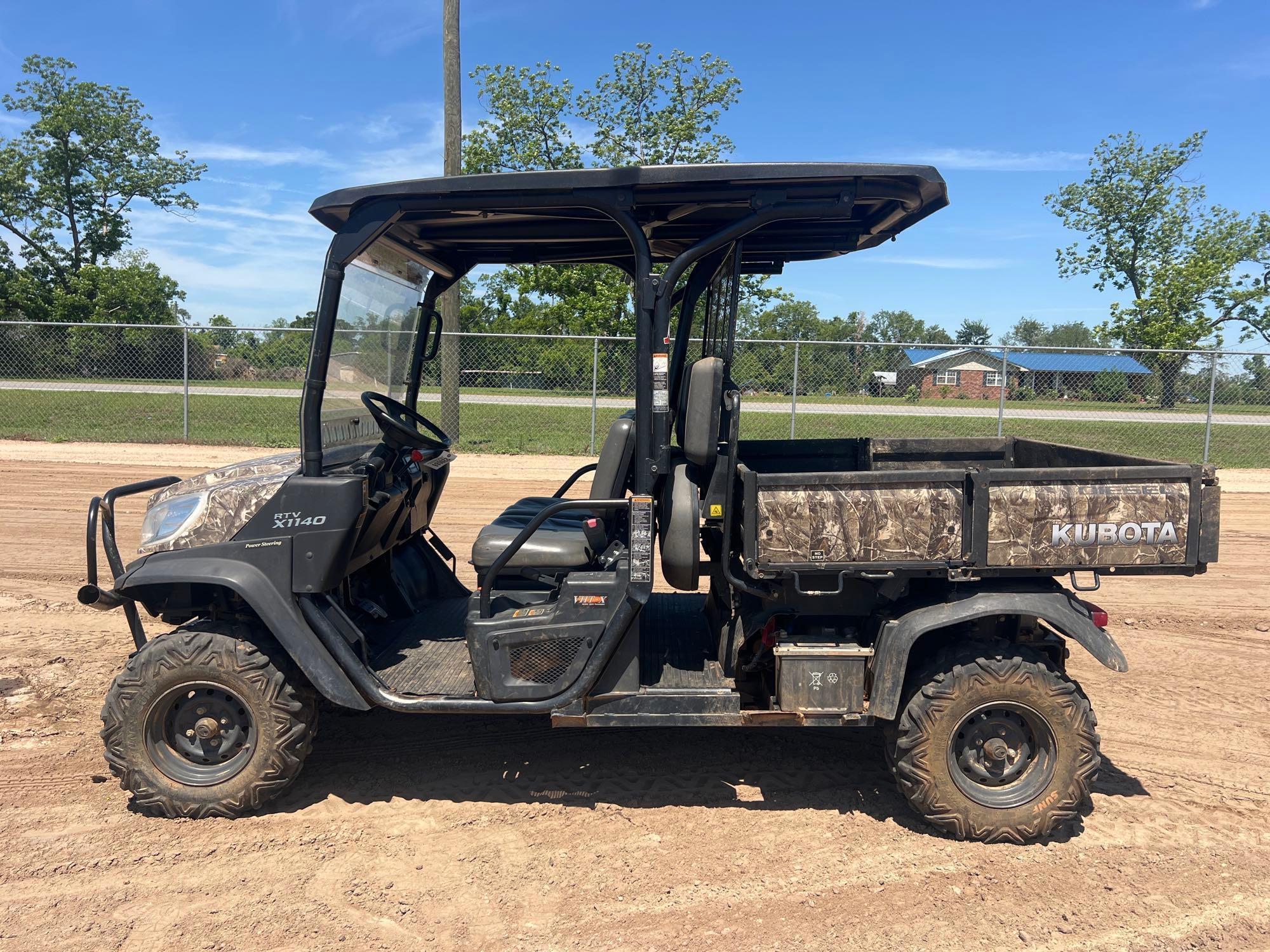 2019 KUBOTA X1140 RTV