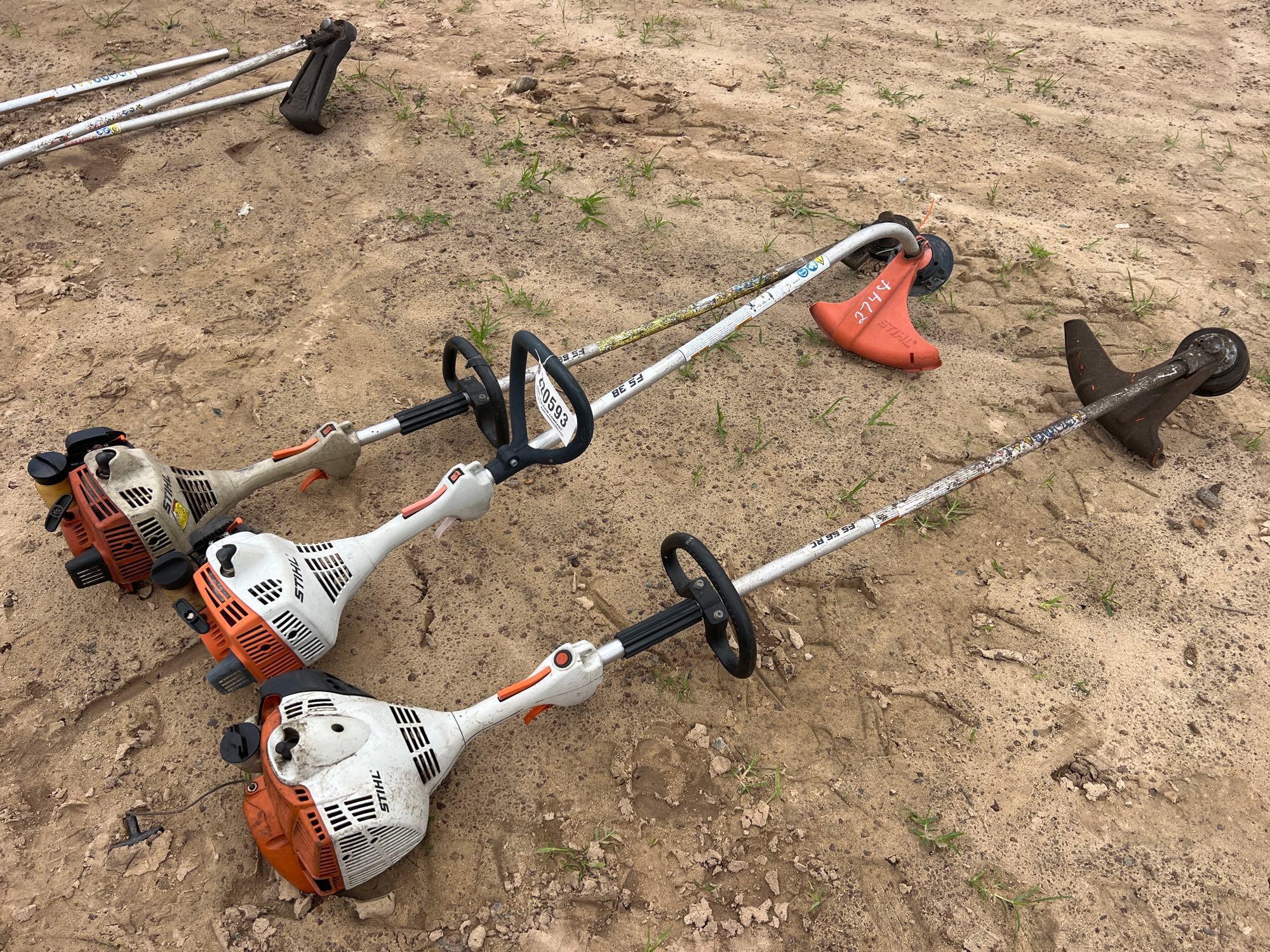 (3) STIHL WEEDEATERS