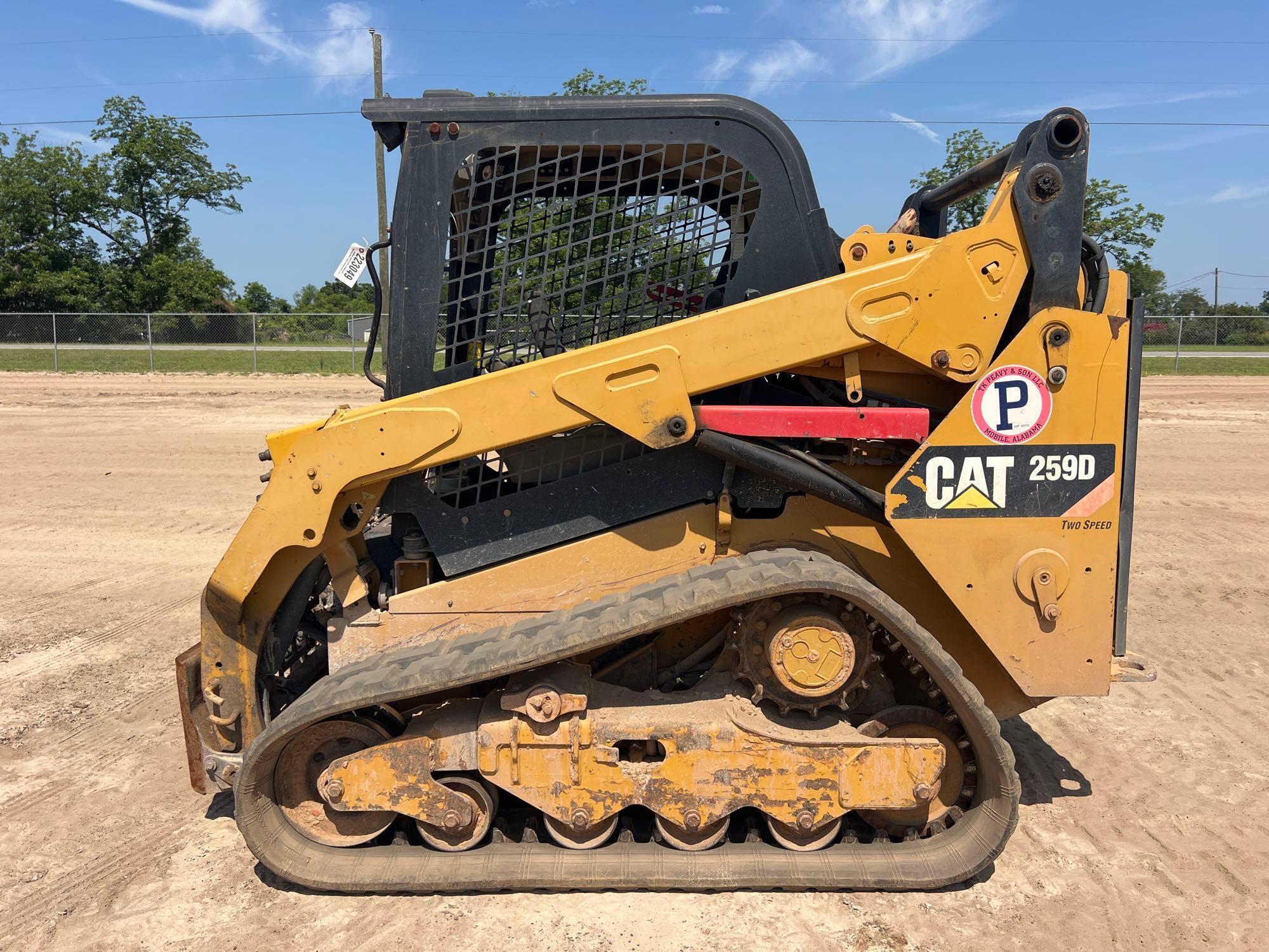 Photo of a  Caterpillar 259D