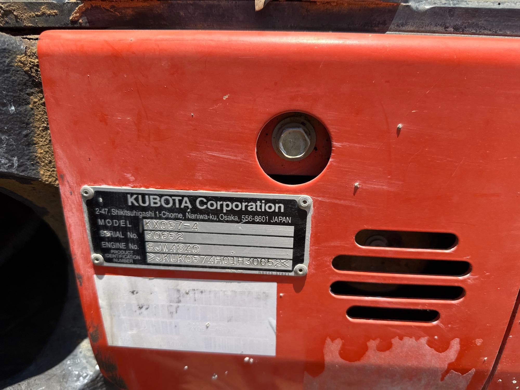 2019 Kubota KX057-4