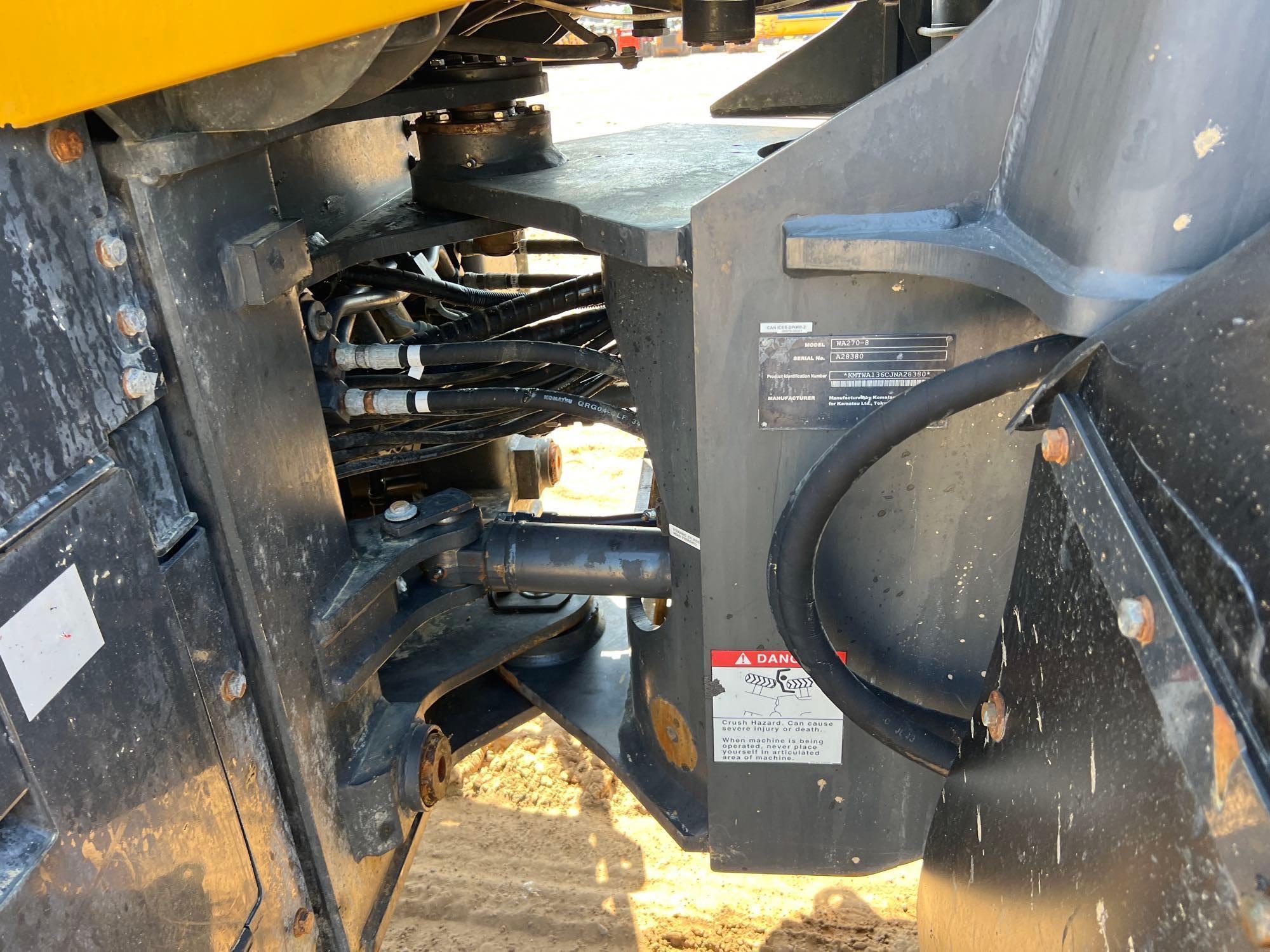 2018 Komatsu WA270