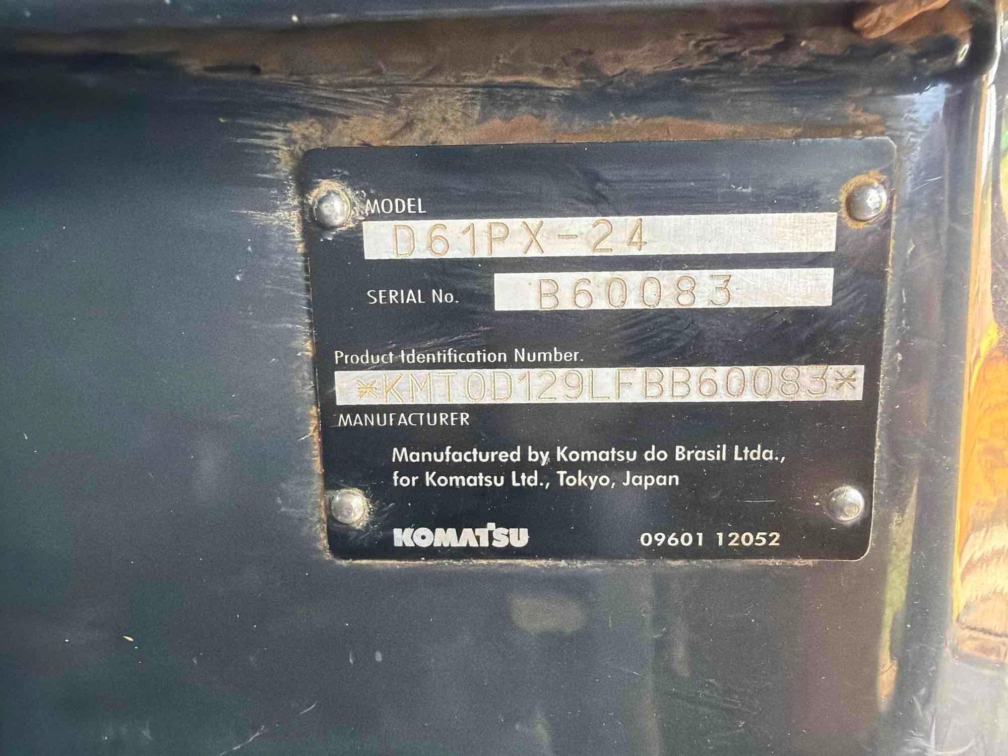 2016 Komatsu D61PX